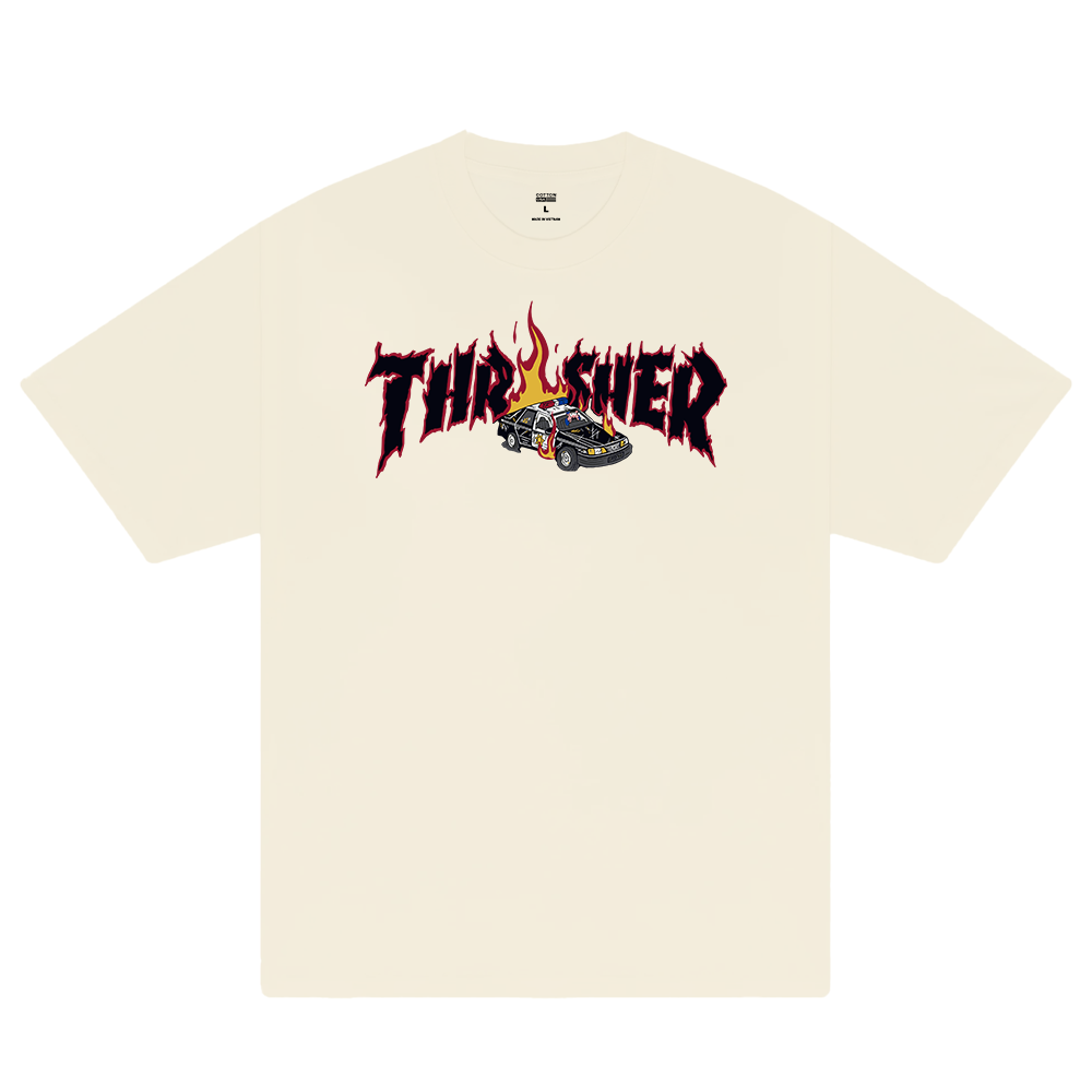 Thrasher Cop Car T-Shirt