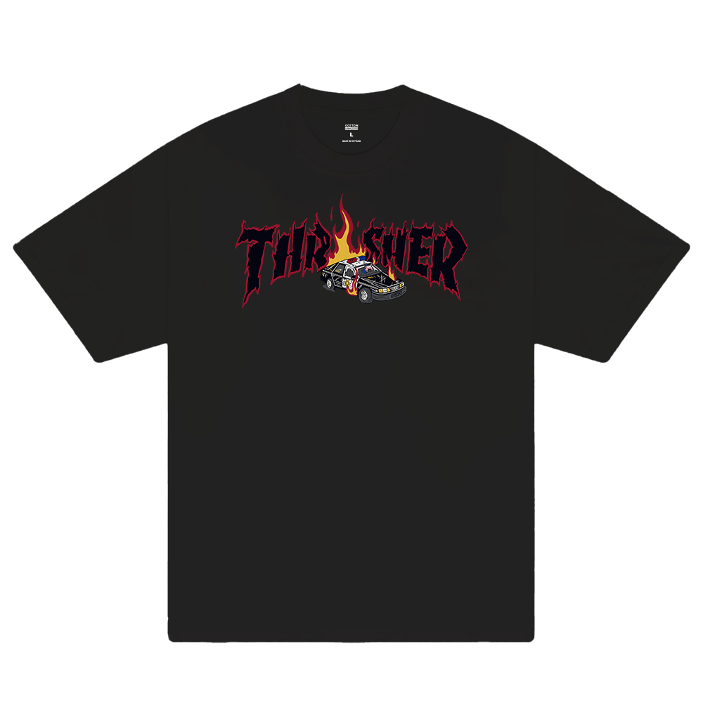 Thrasher Cop Car T-Shirt