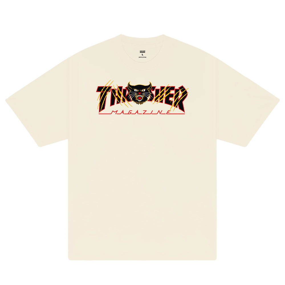 Thrasher Gato Panther T-Shirt