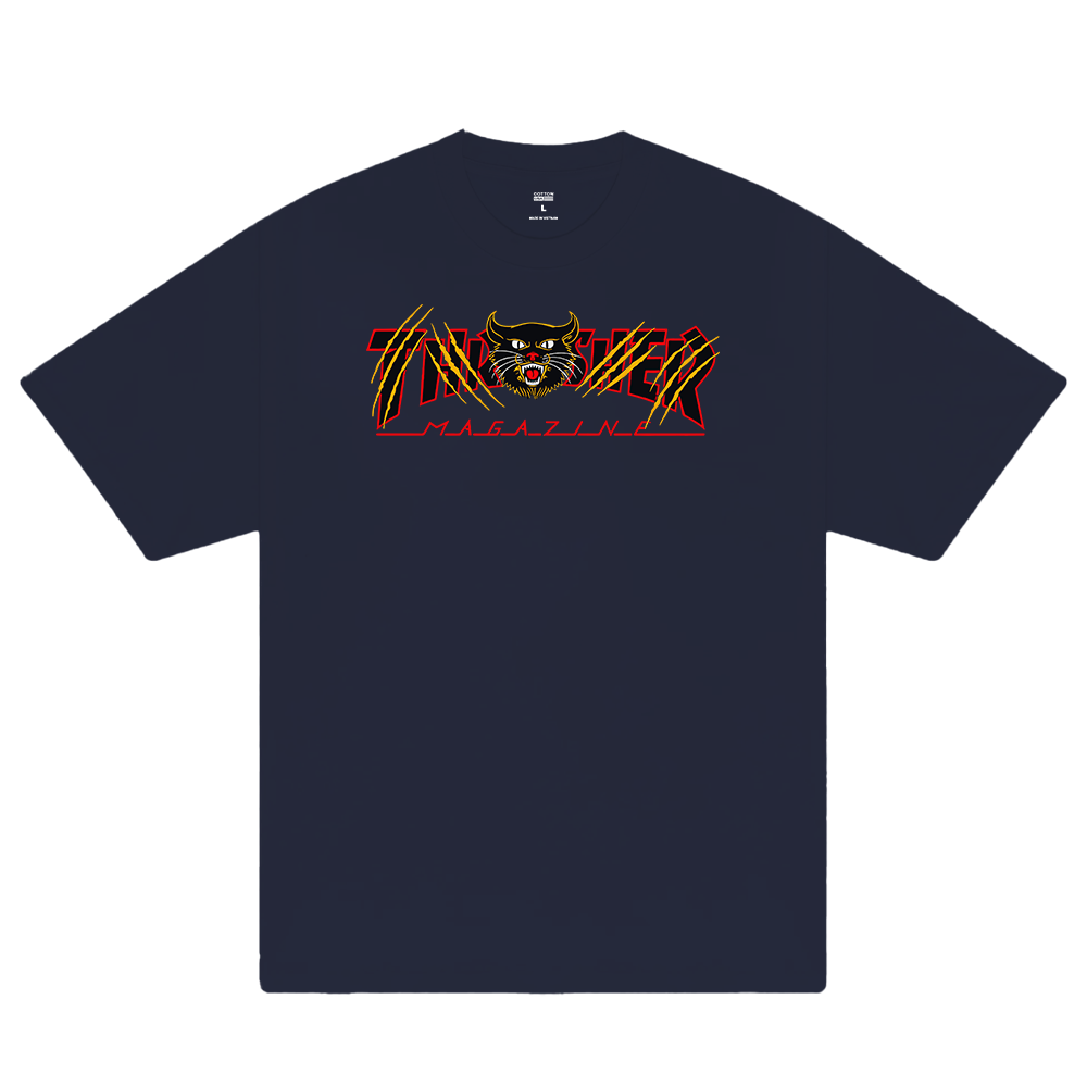 Thrasher Gato Panther T-Shirt