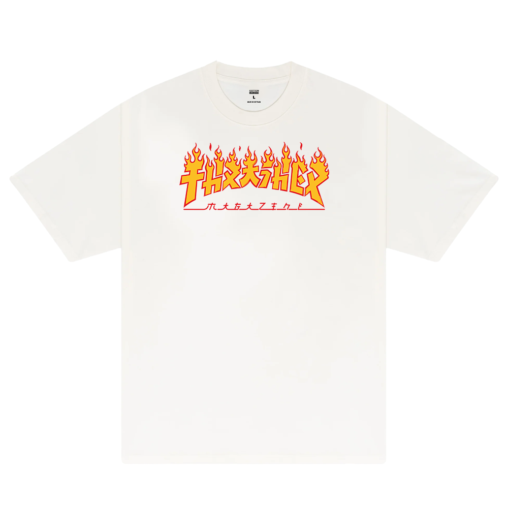 Thrasher Godzilla Flame T-Shirt