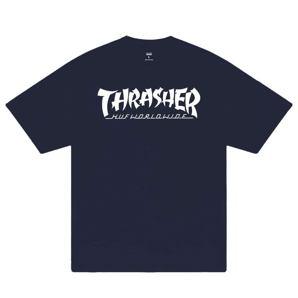 Thrasher HUF Worldwide Basic T-Shirt