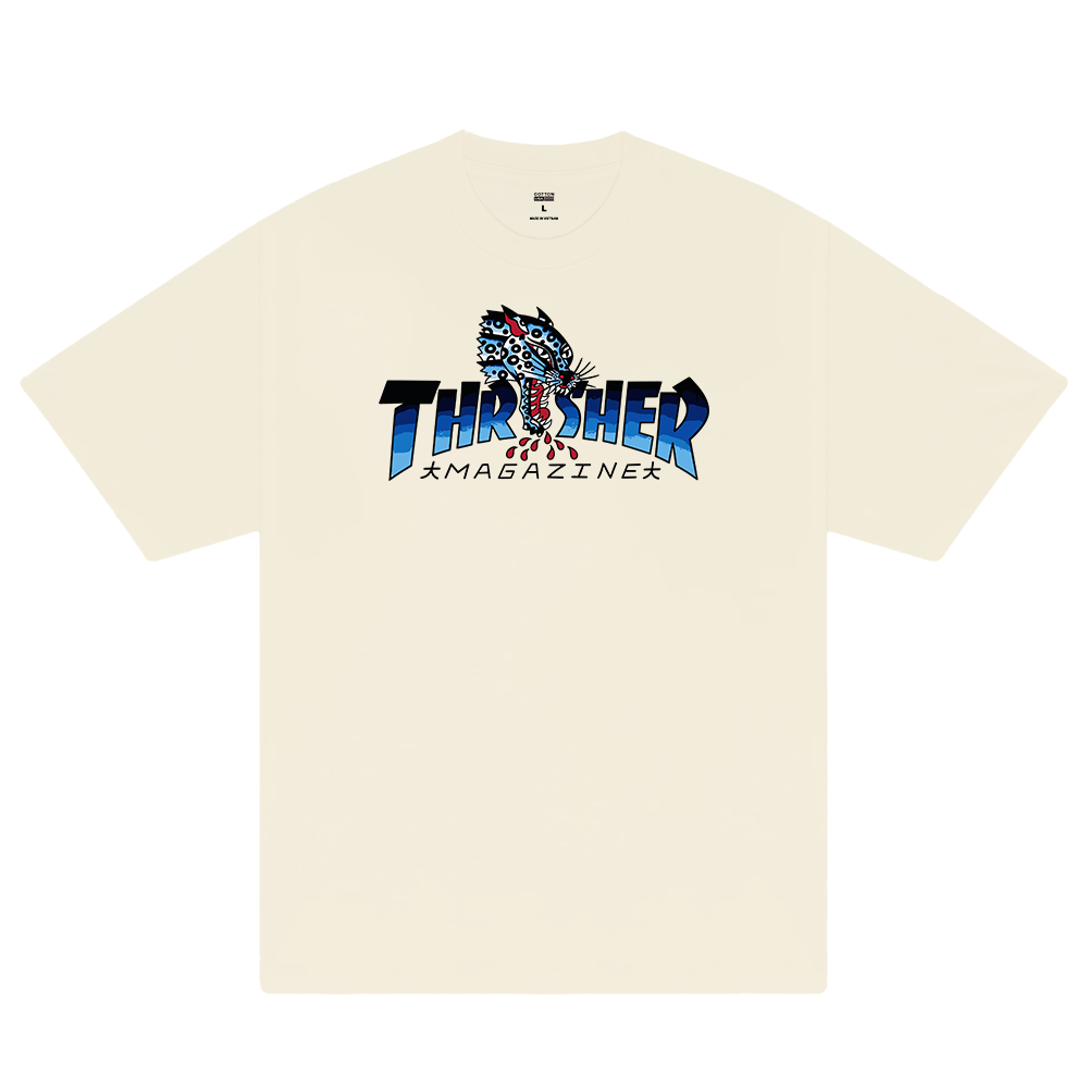 Thrasher Leopard Mag T-Shirt