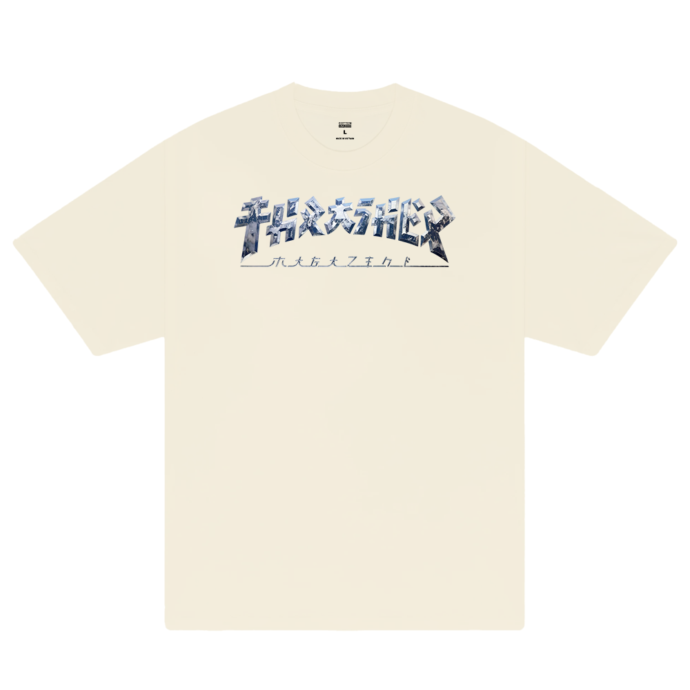 Thrasher Metal Japan Typo T-Shirt