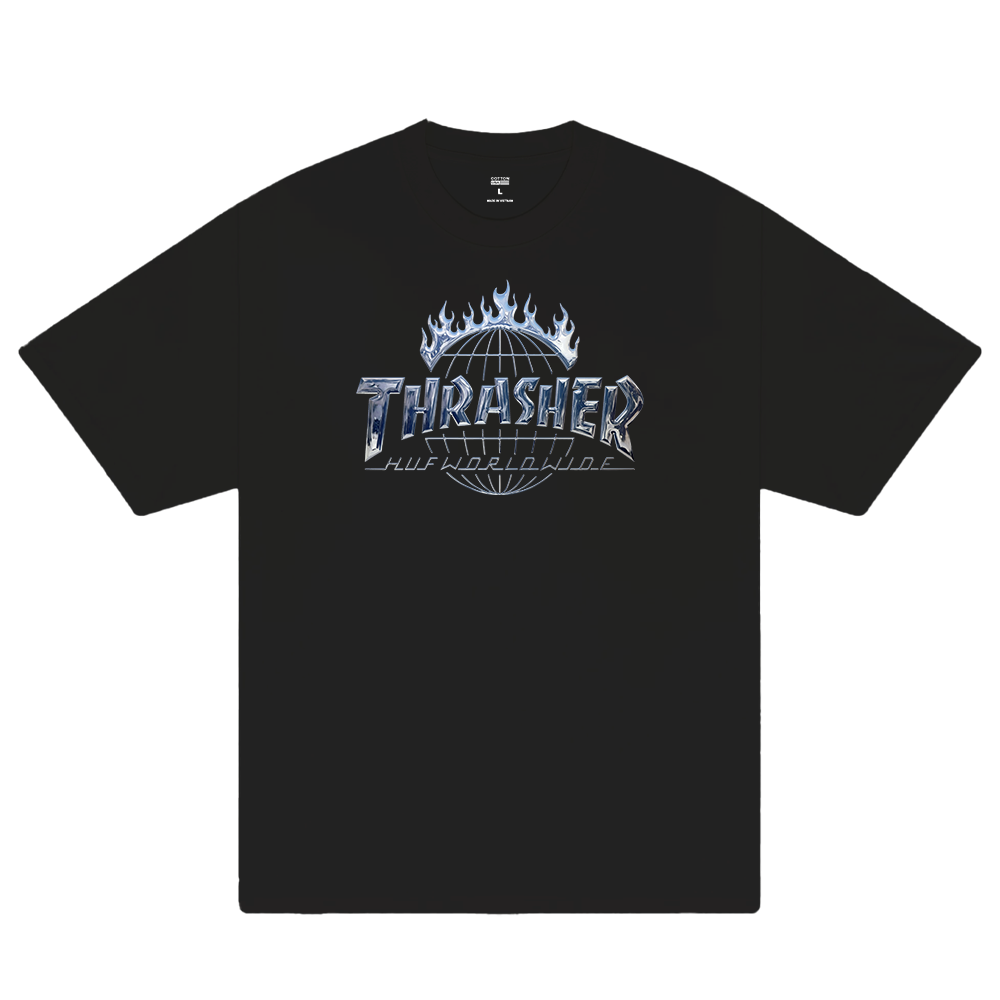 Thrasher Metal Worldwide T-Shirt