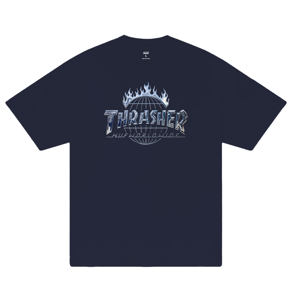 Thrasher Metal Worldwide T-Shirt