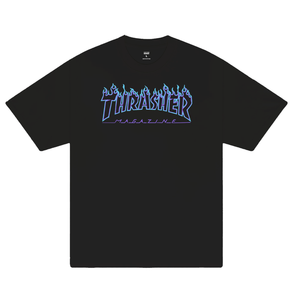 Thrasher Soul Blue Flame T-Shirt