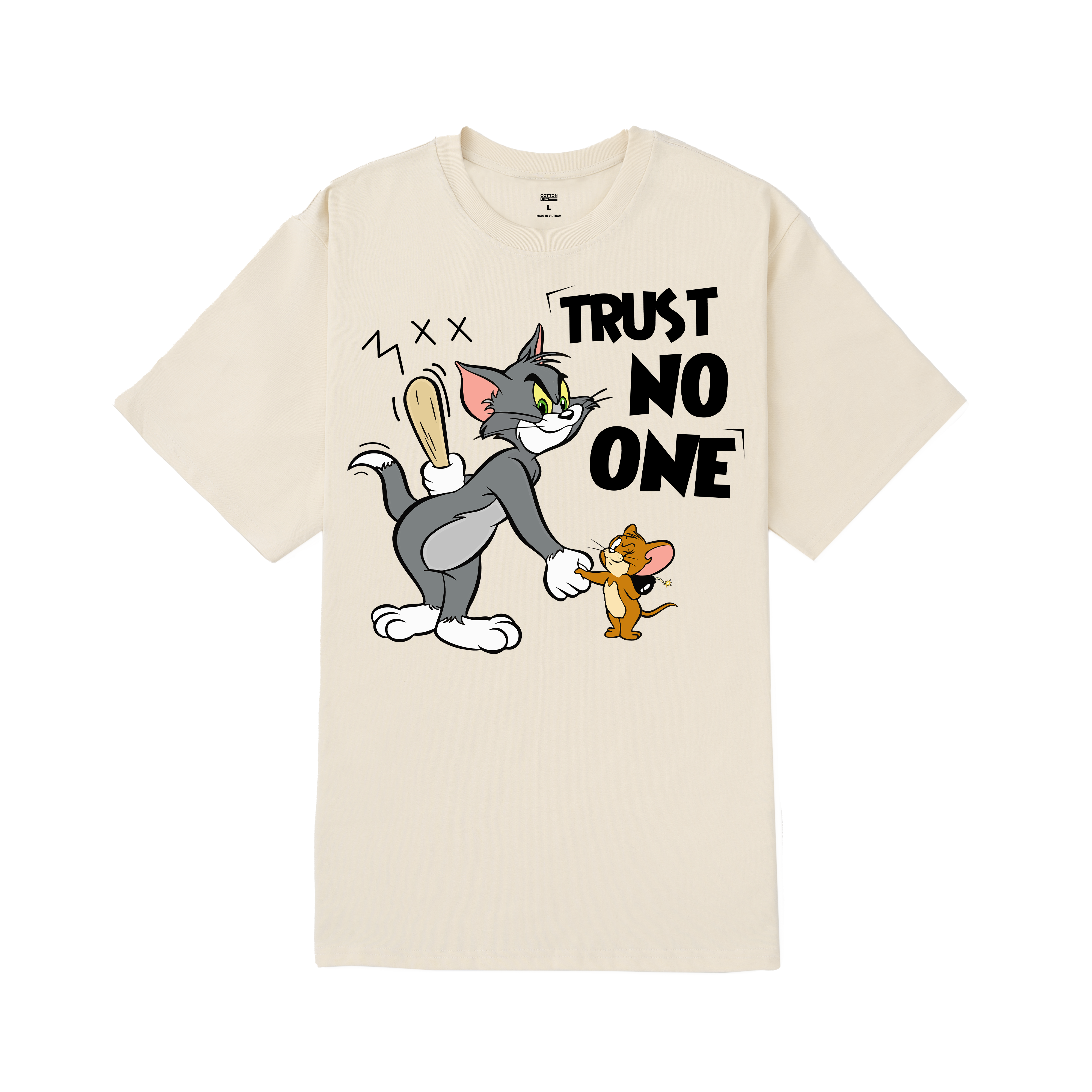 Tom and Jerry Trust No One T-Shirt