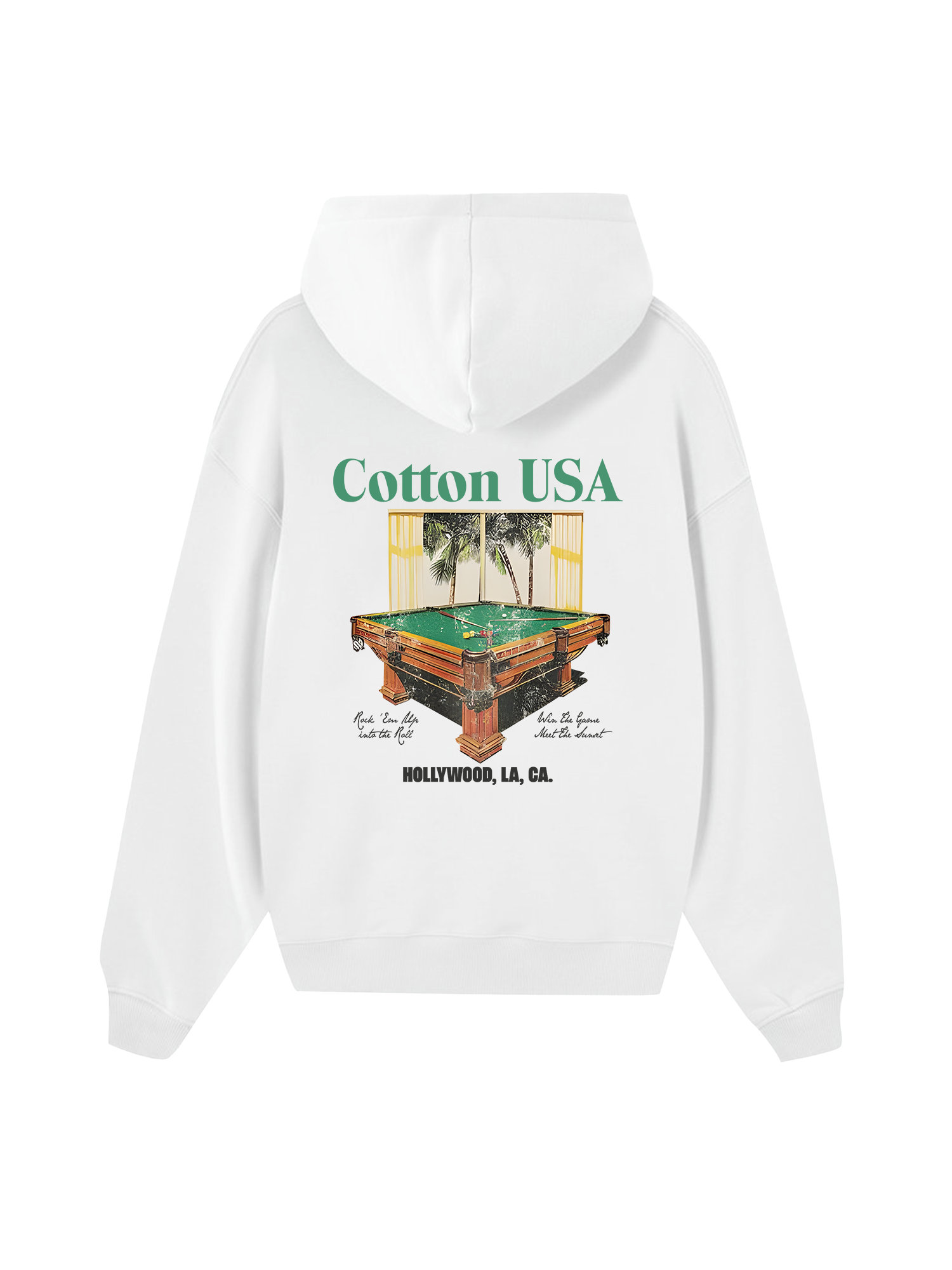 Billiards Meet The Sunset Hoodie