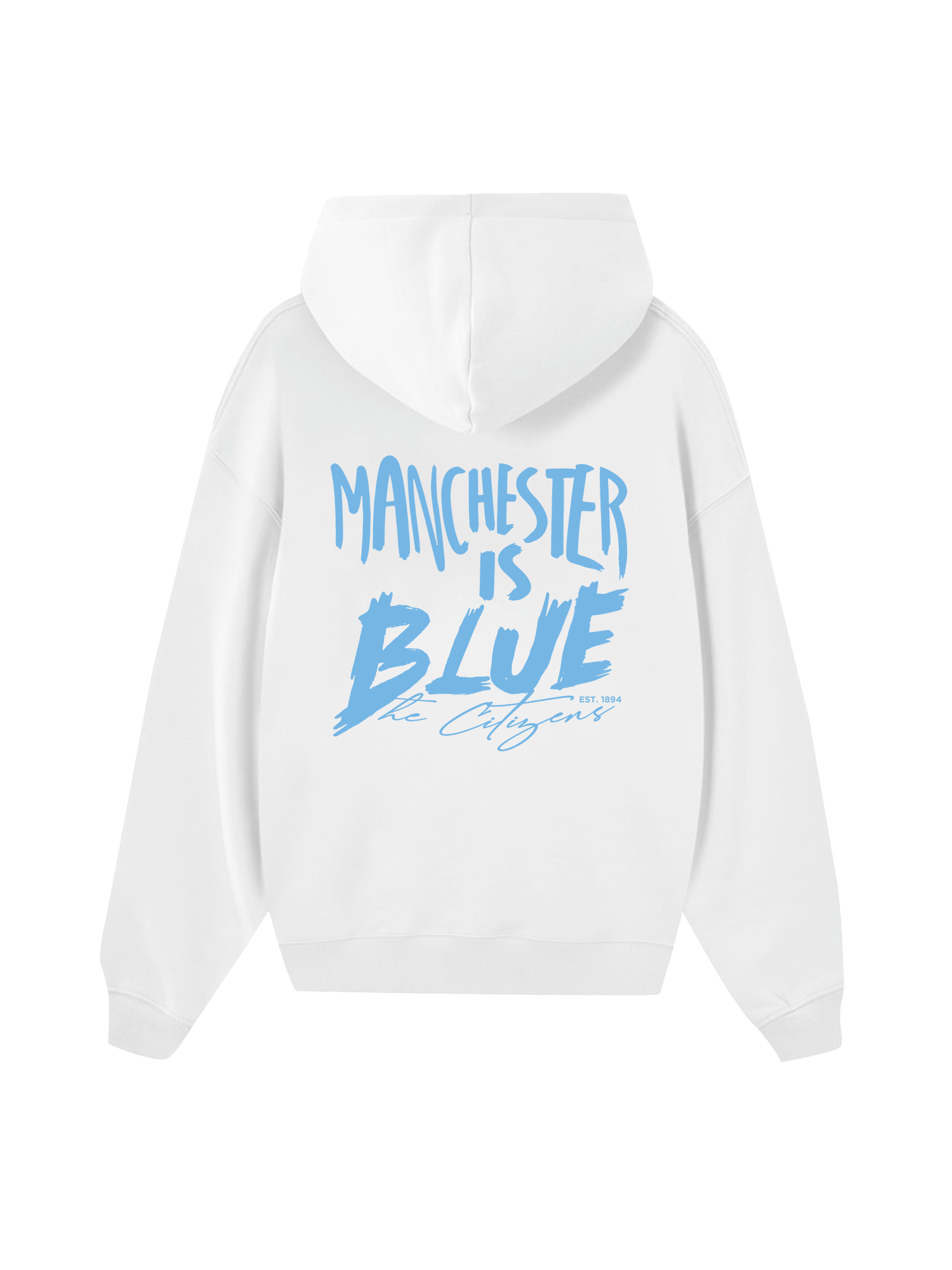 Manchester is Blue Hoodie