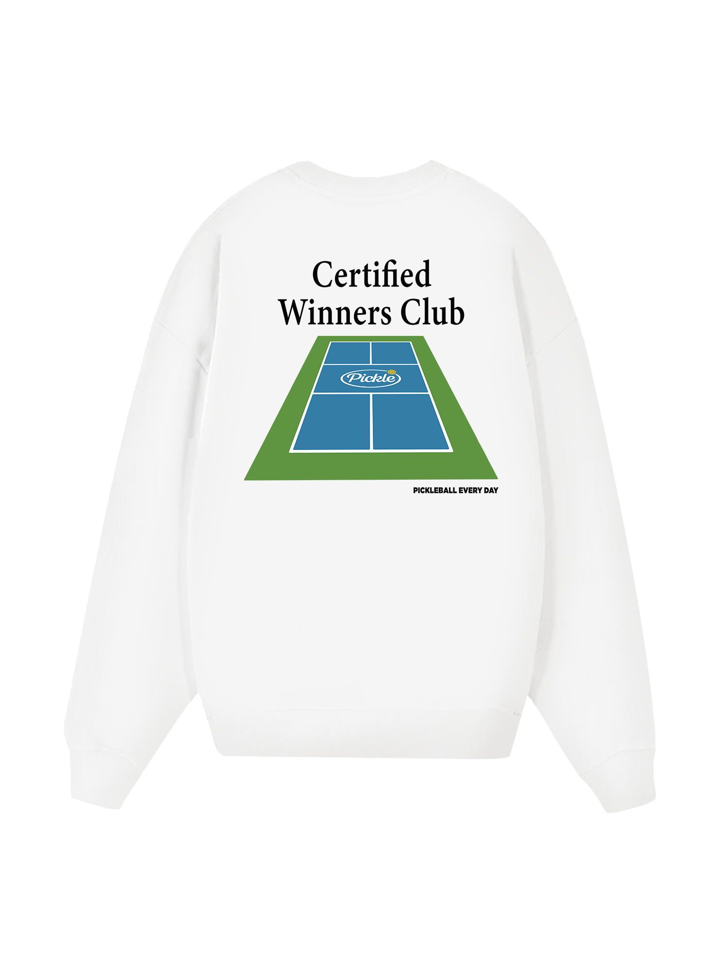 Pickleball Certified Winners Club Sweater