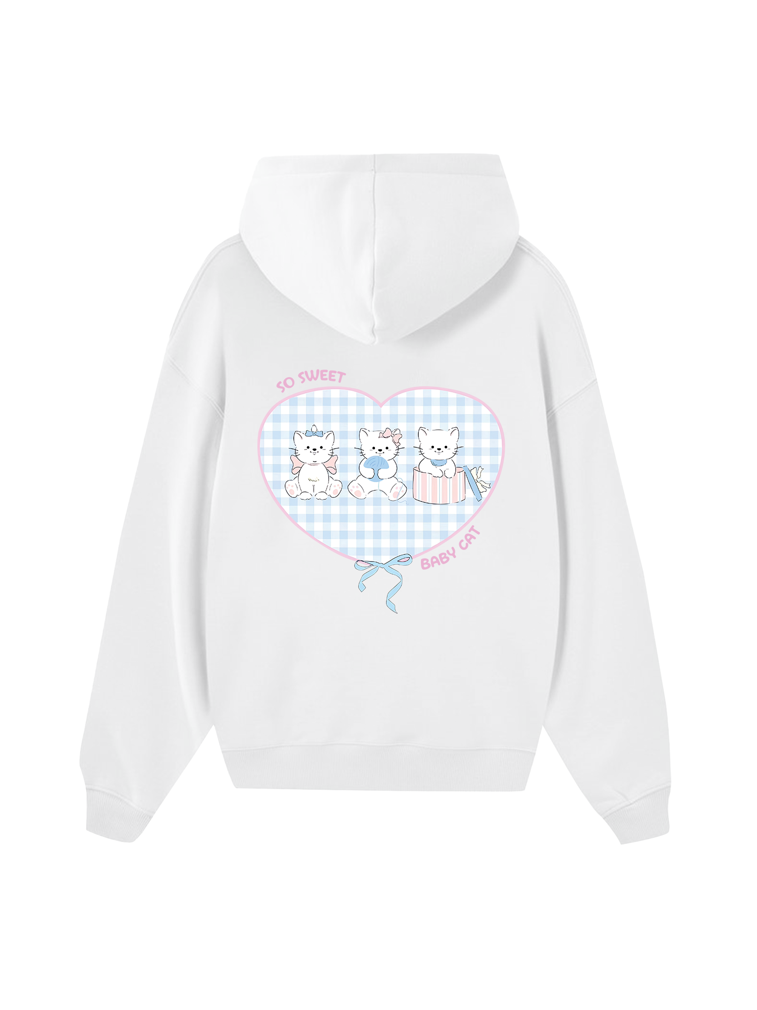 Girly Mood So Sweet Baby Cat Hoodie