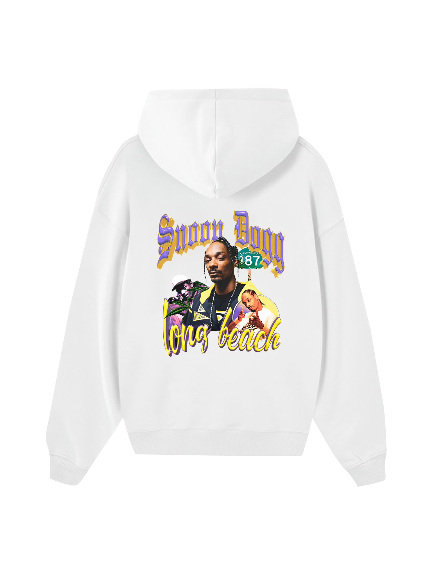 Rapper Snoop Dogg 187 Cali Hoodie