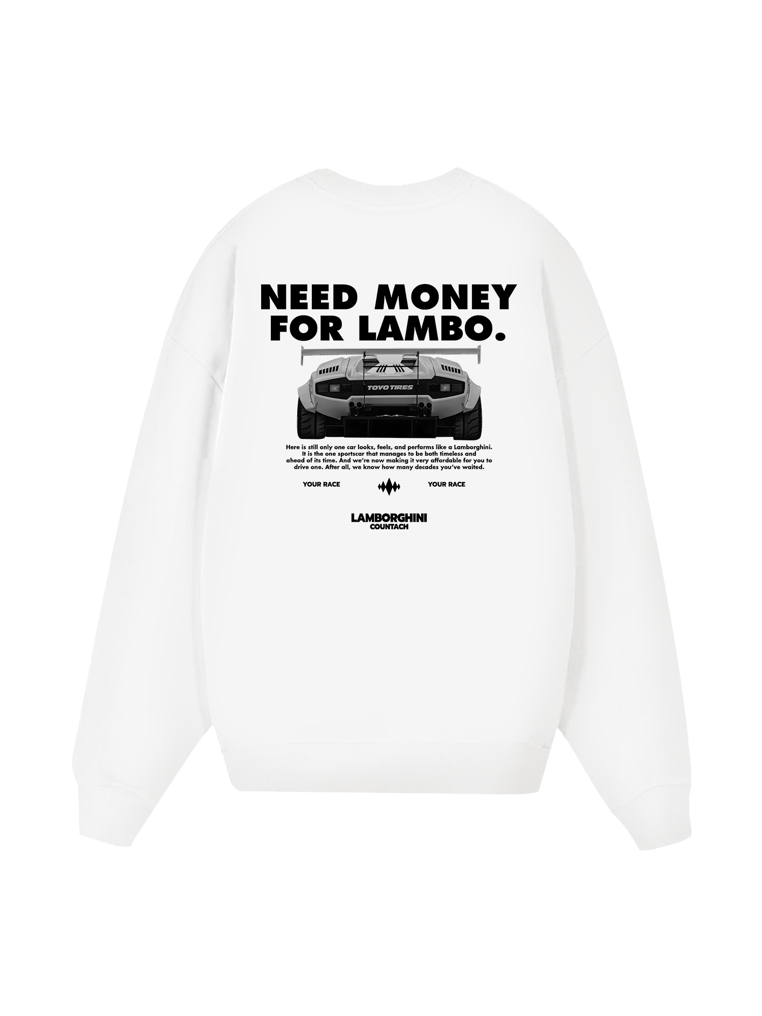Lamborghini Countach LBWK Sweater
