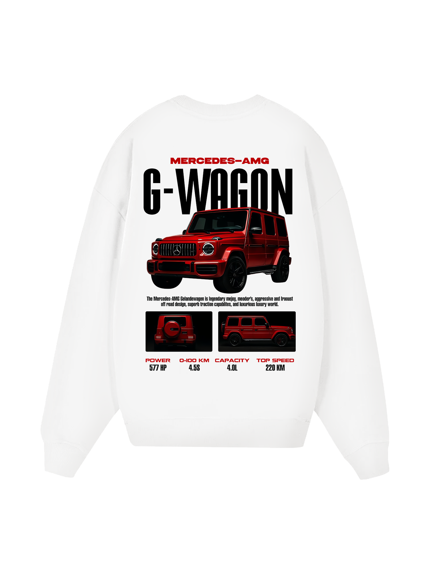 Mercedes AMG G Wagon Sweater