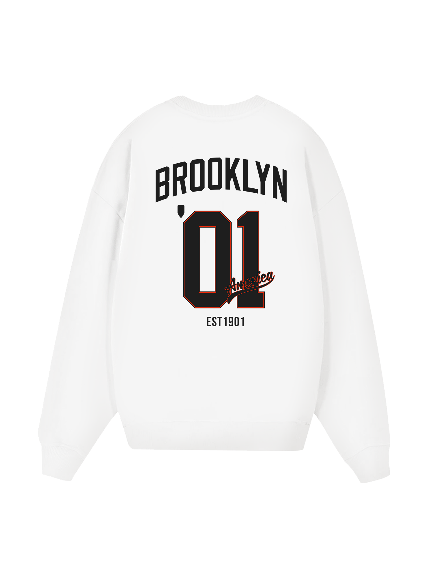 Baseball Brooklyn America Sweater