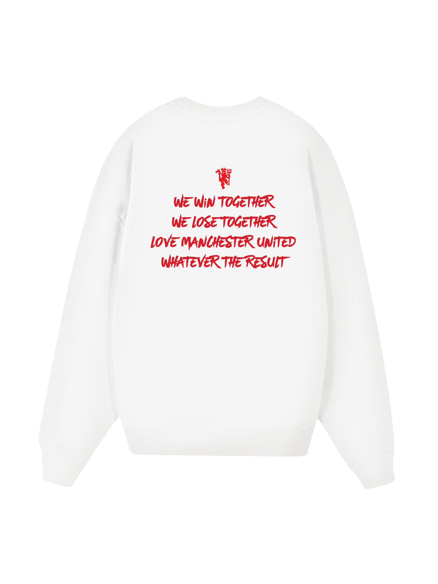 Love Manchester United Whatever thr Result Sweater