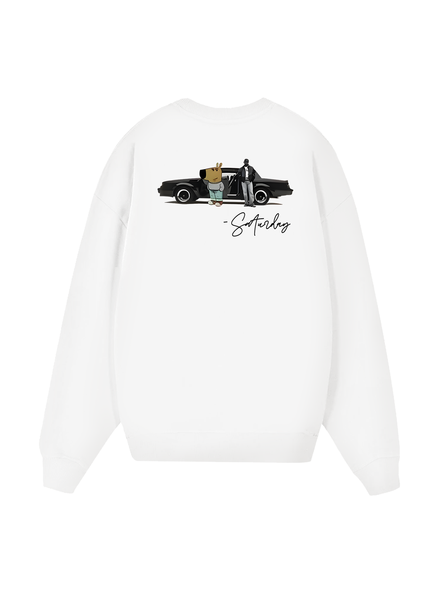 Classic Car Saturday Sweater