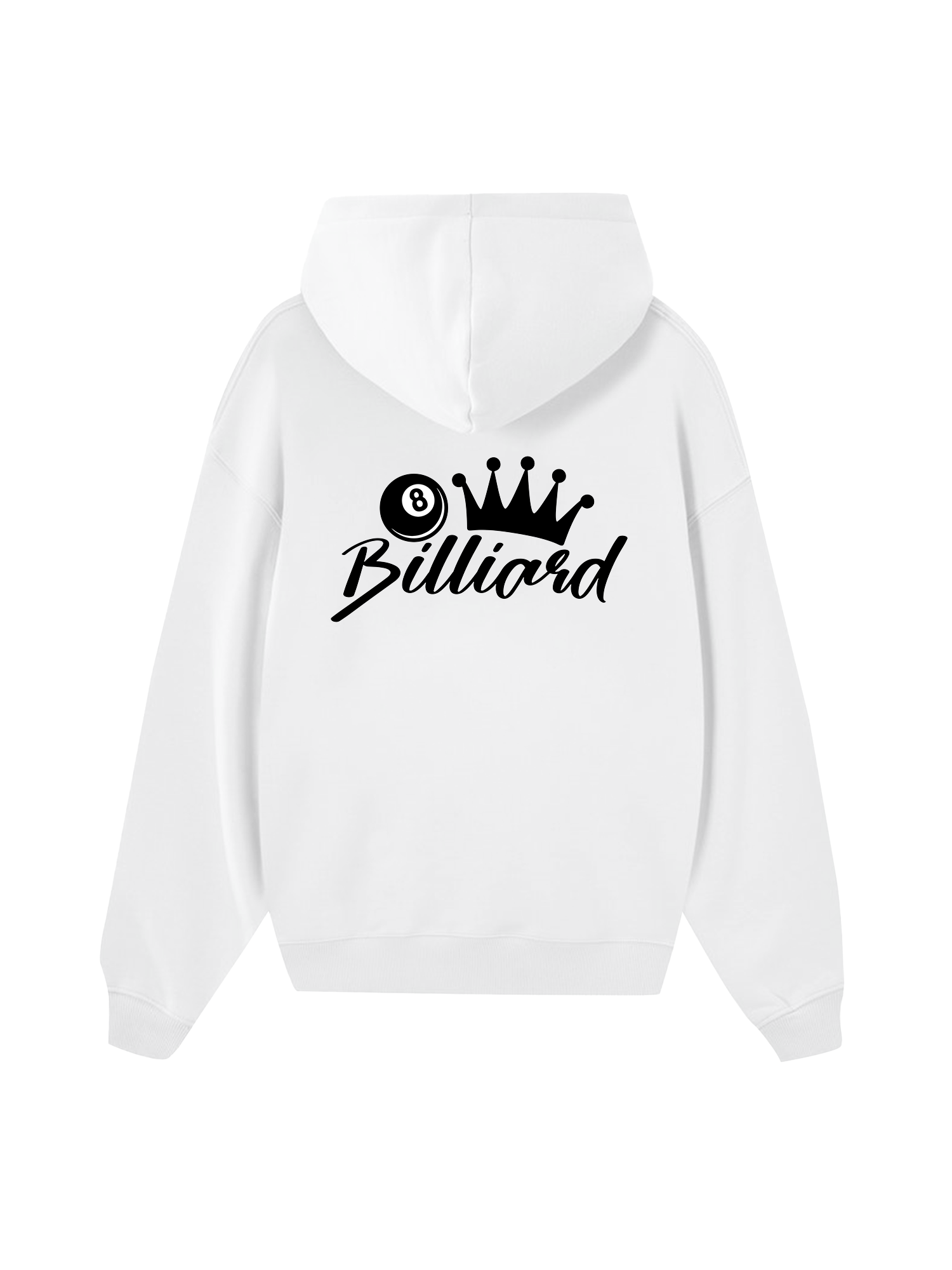Billiards King Black Ball Hoodie