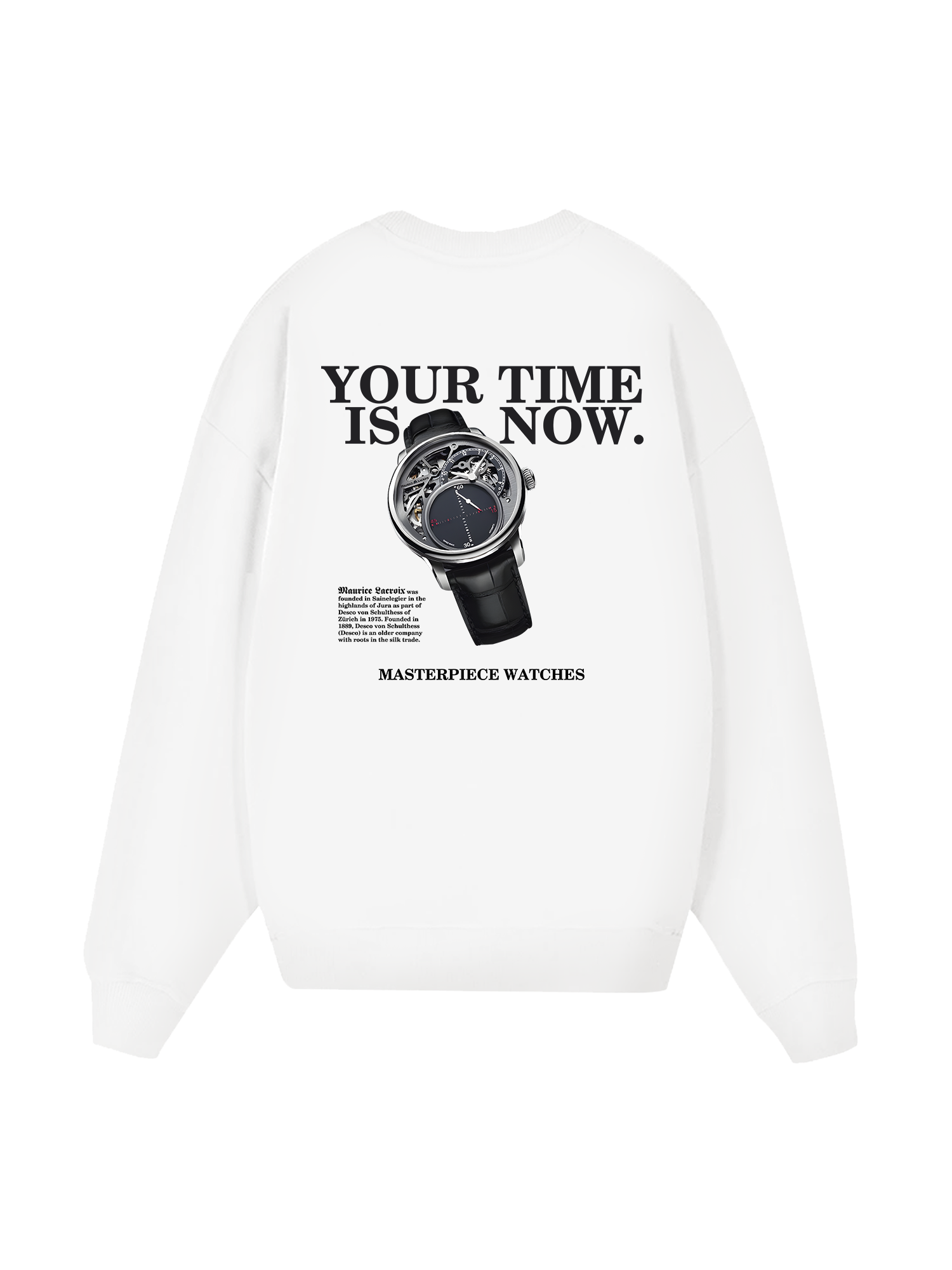 Watch Your Time Is Now Sweater