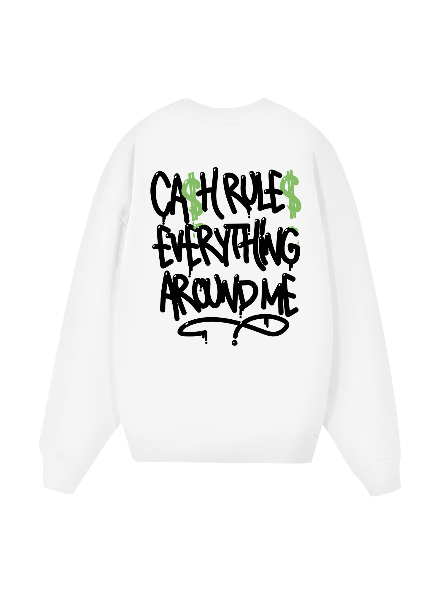 Money Cash Rules Everything Sweater