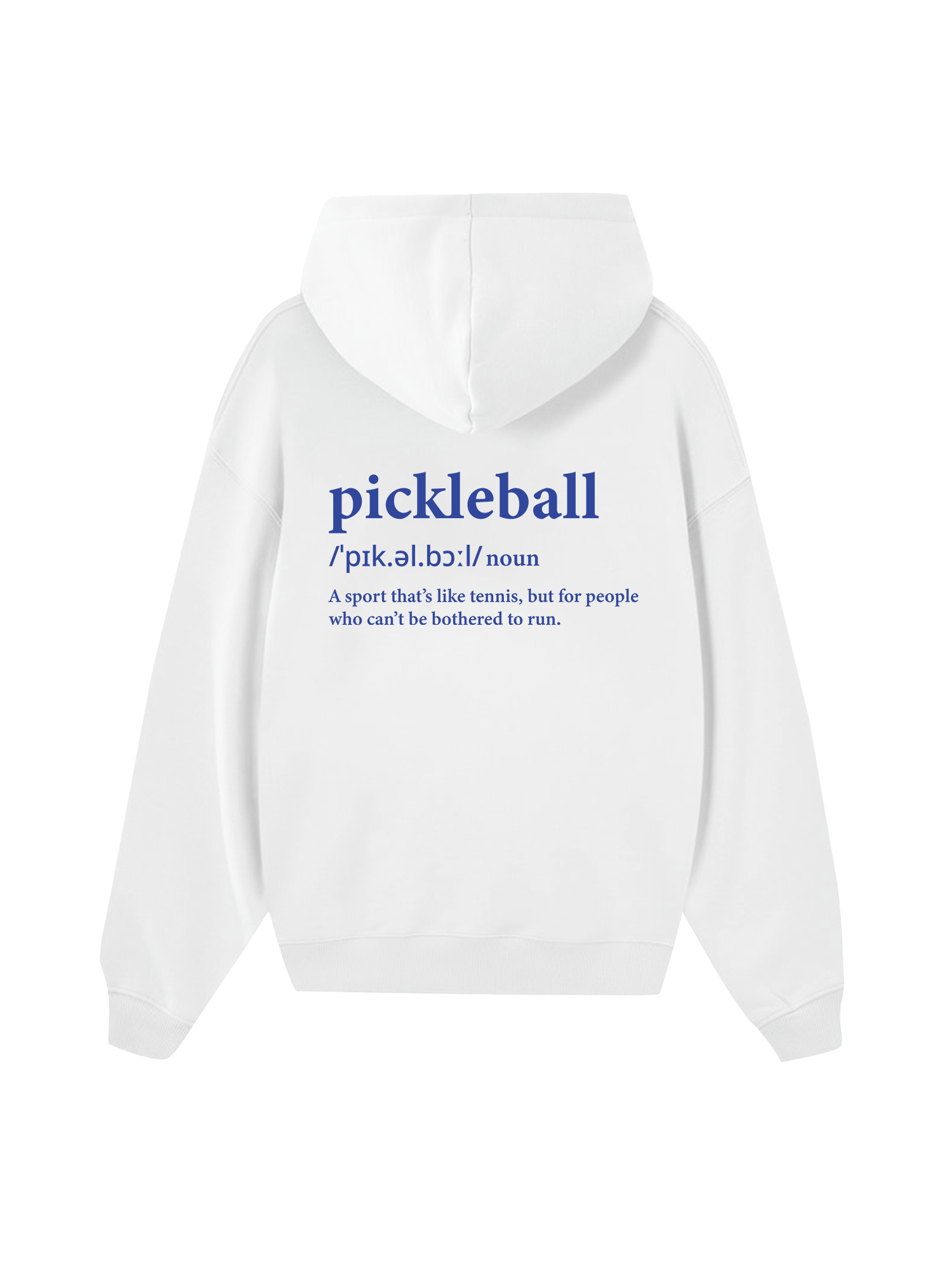 Pickleball Dictionary Hoodie