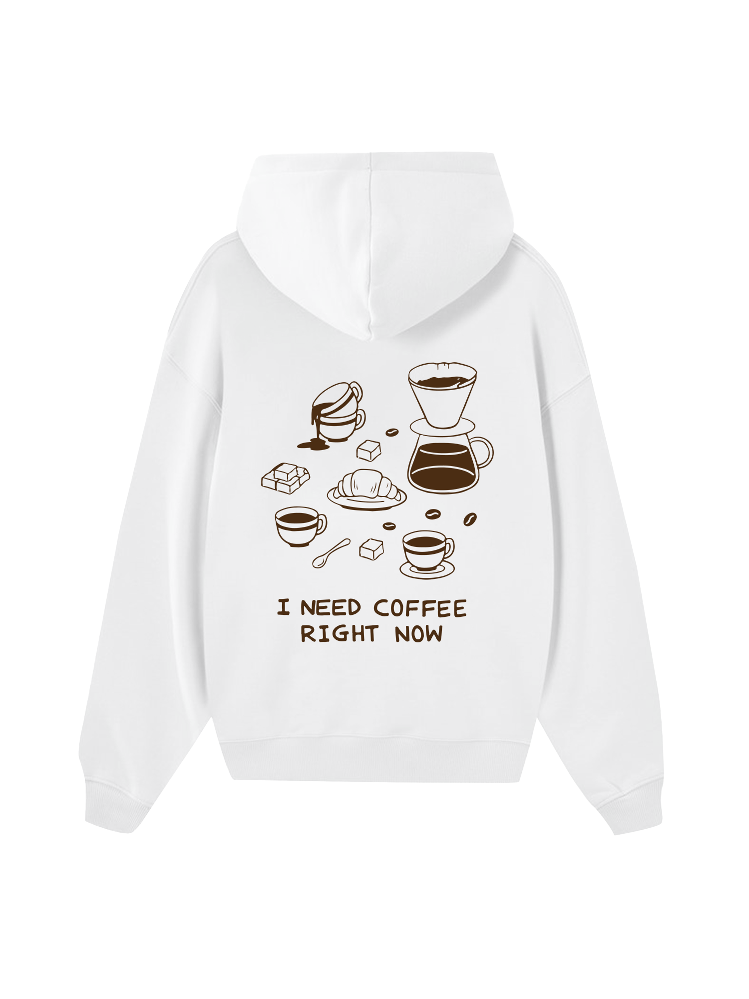 I Need Coffee Right Now Hoodie