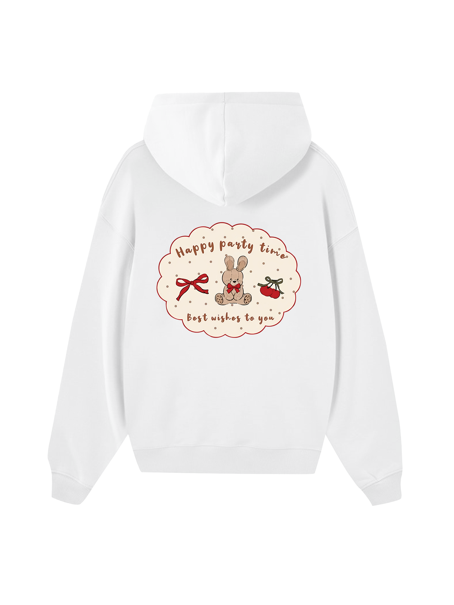 Girly Mood Sweet Teddy Hoodie