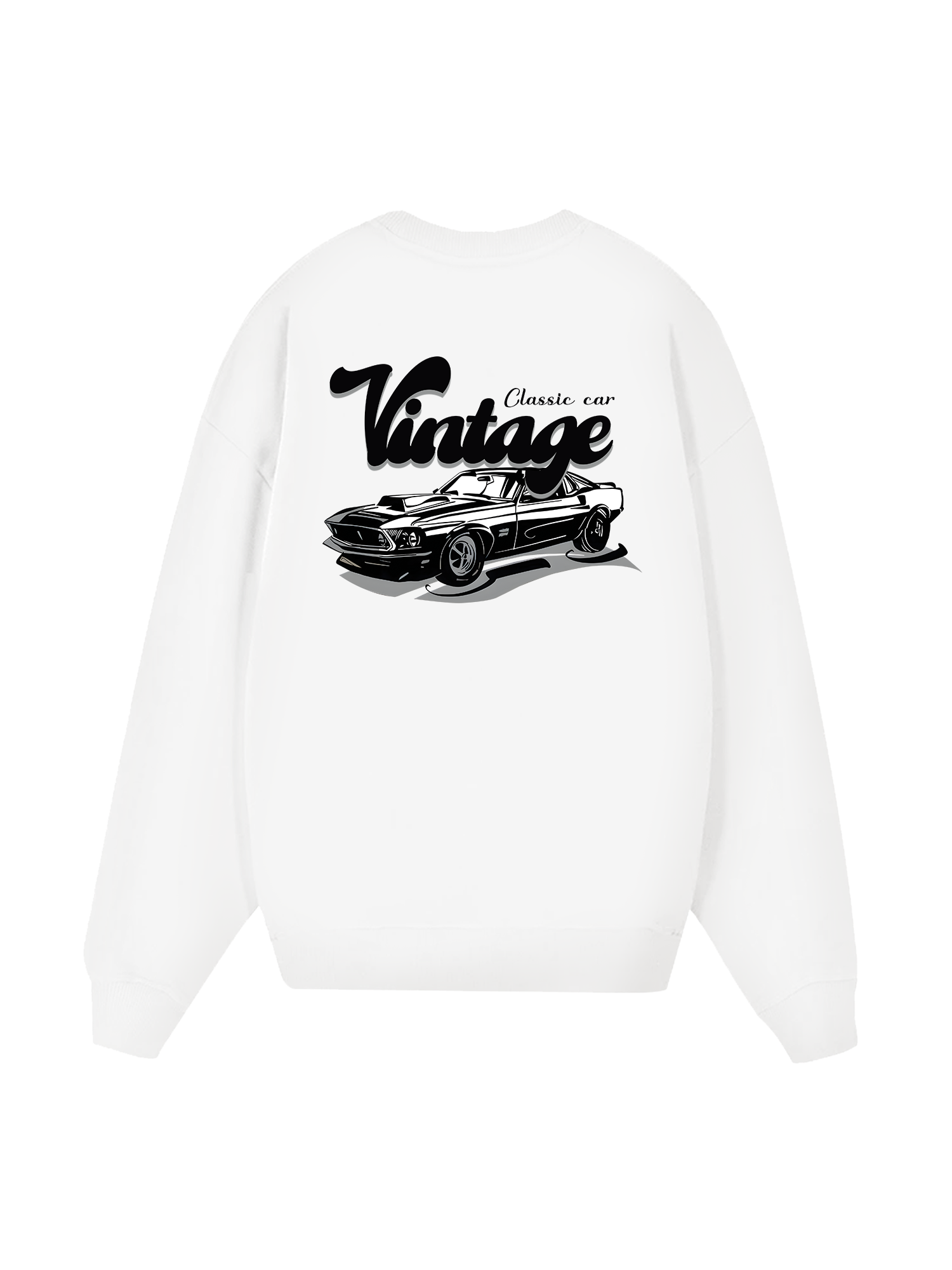 Classic Car Vintage Sweater