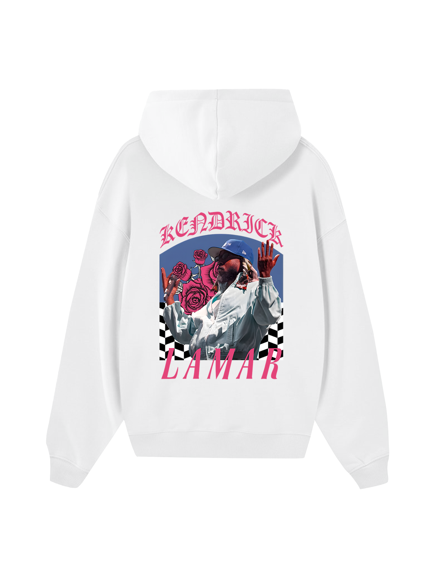 Rapper Kendrick Lamar Roses Hoodie