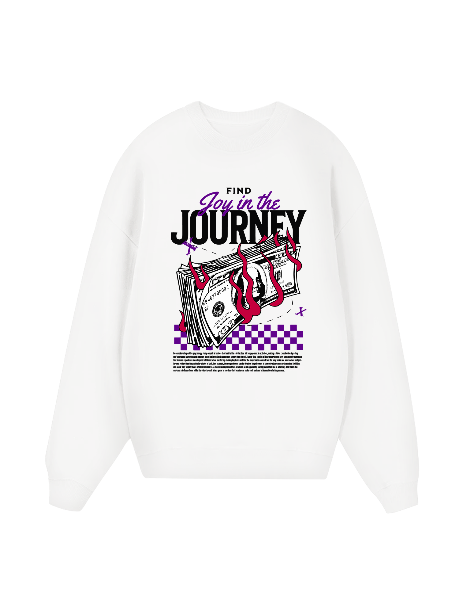 Money Find Joy In The Journey  Sweater