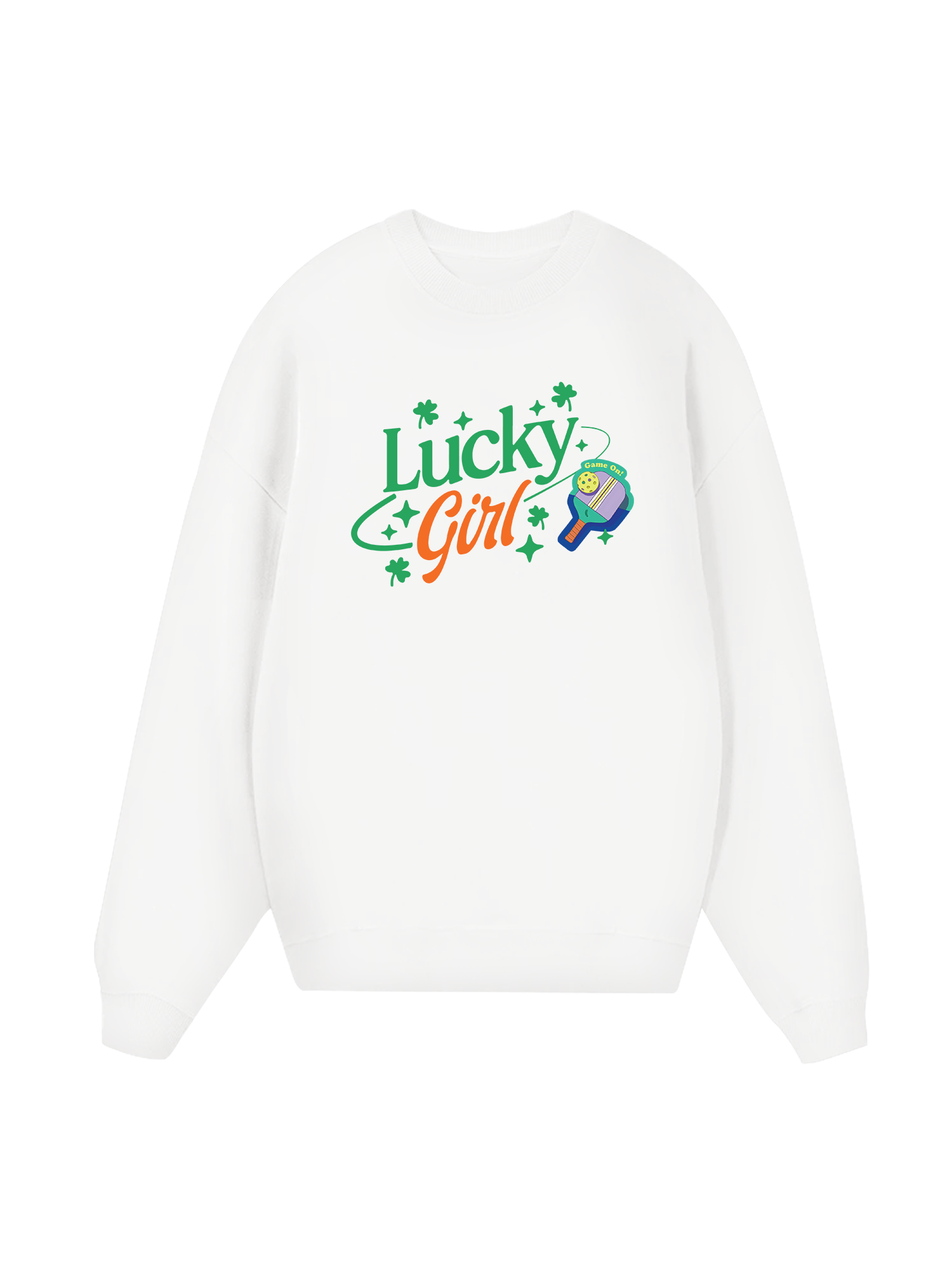 Pickleball Lucky Girl Sweater