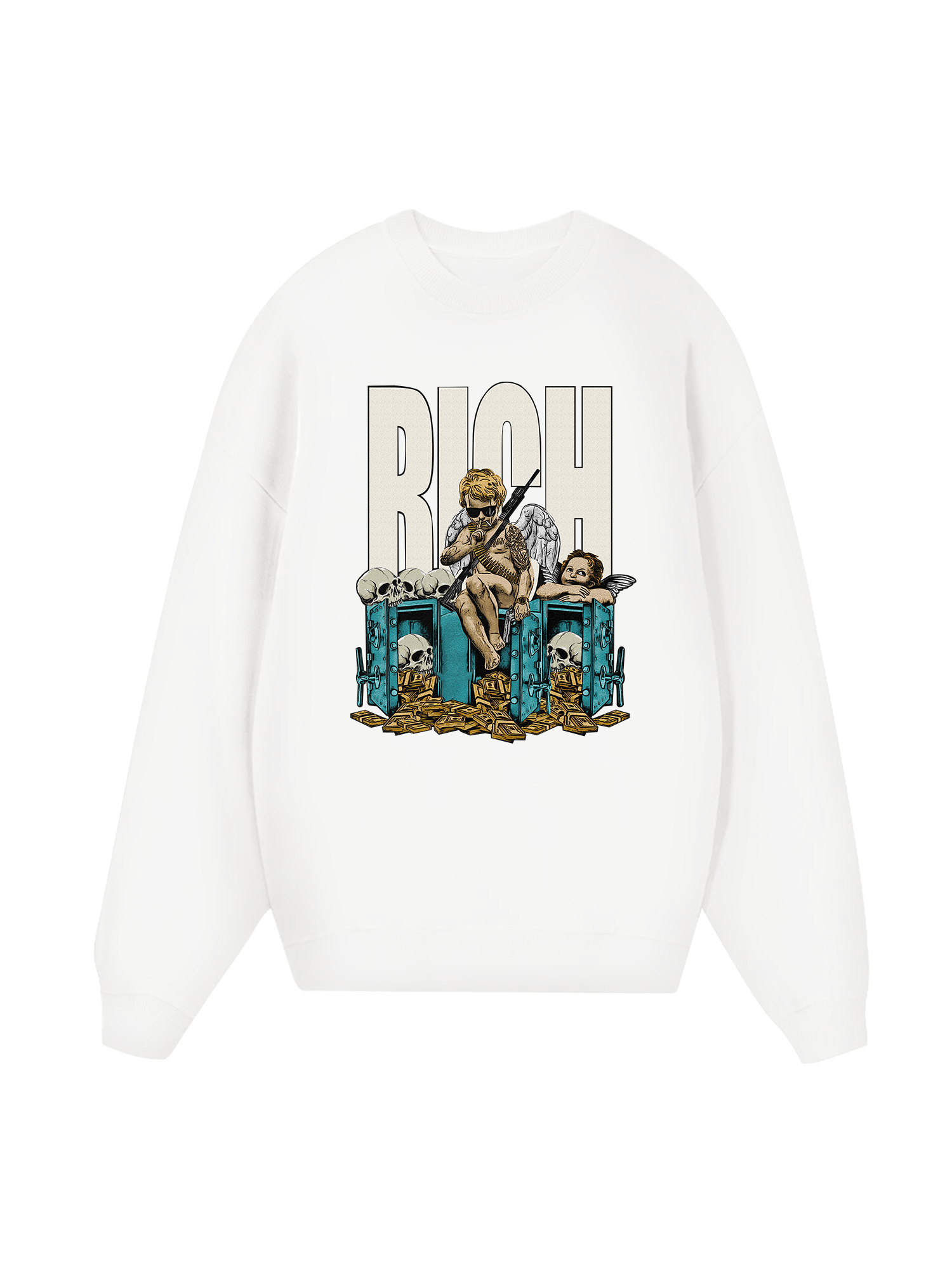Money Rich Angle Sweater
