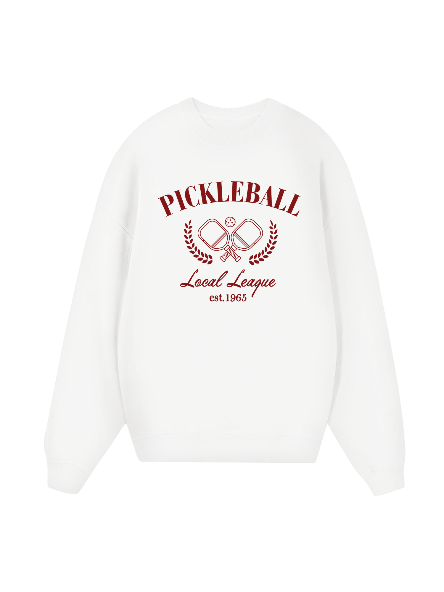 Pickleball Red Local League Sweater