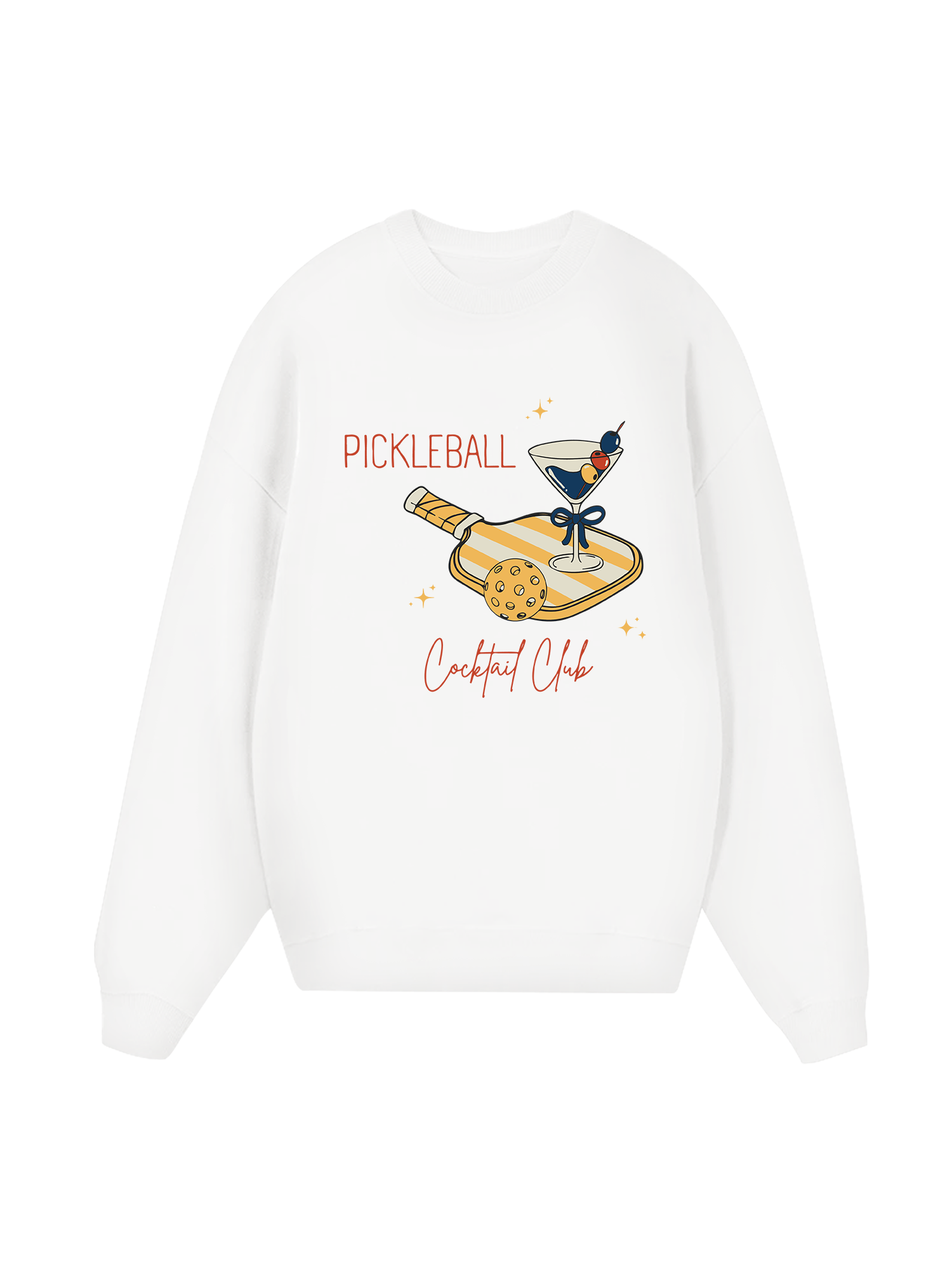 Pickleball Cocktail Club Sweater