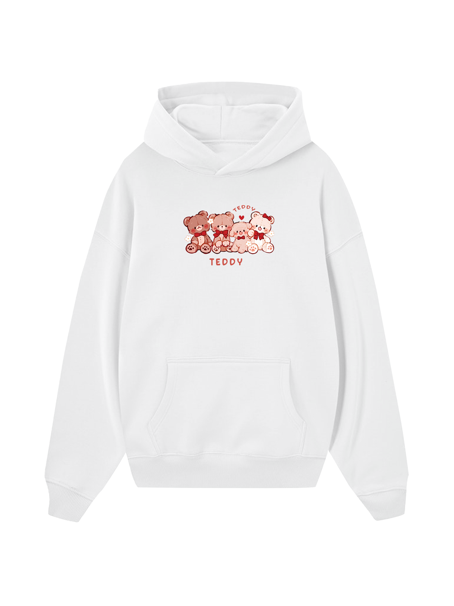 Girly Mood Sweet Teddy Hoodie