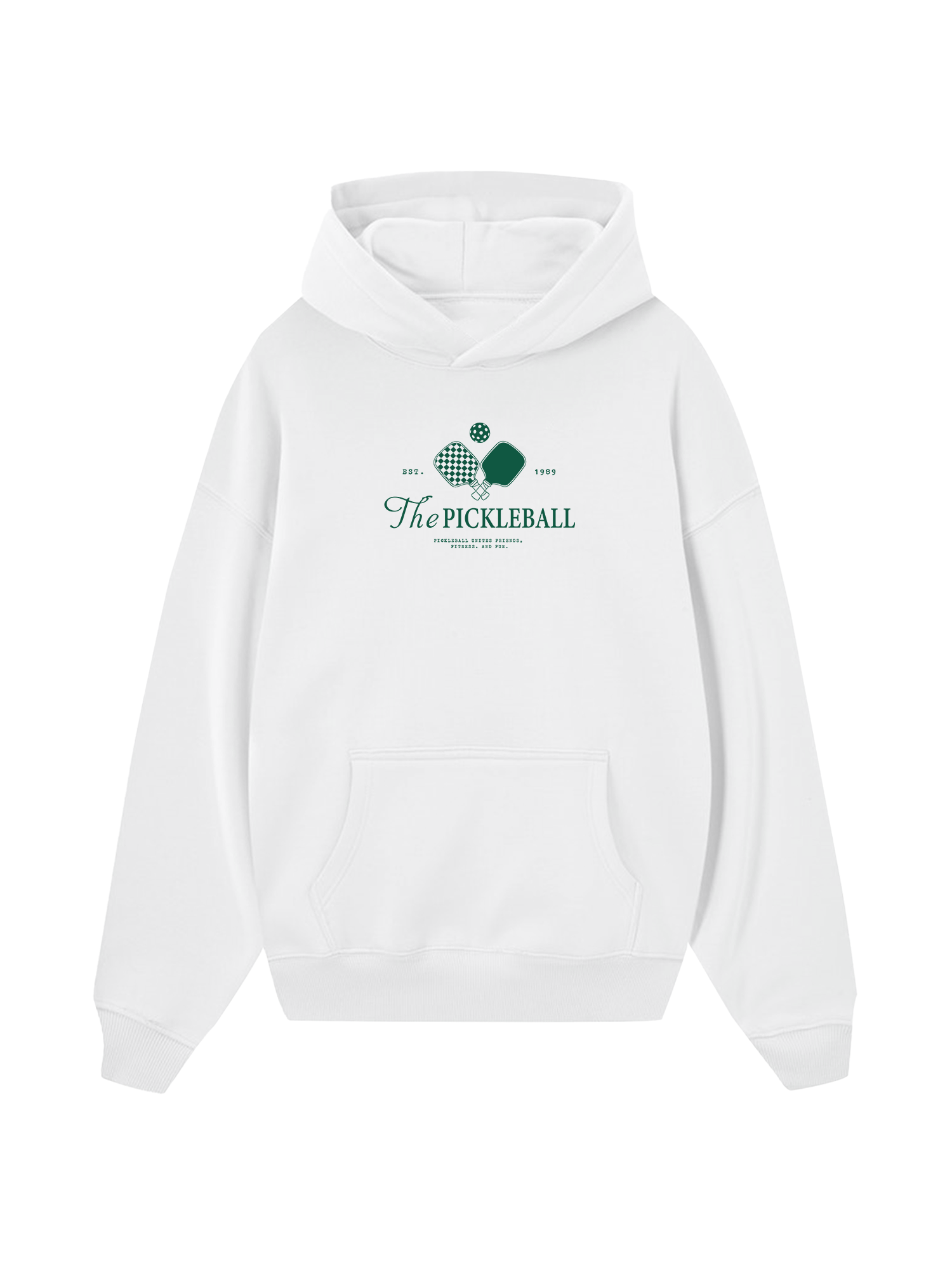 Pickleball Unites Friends Hoodie