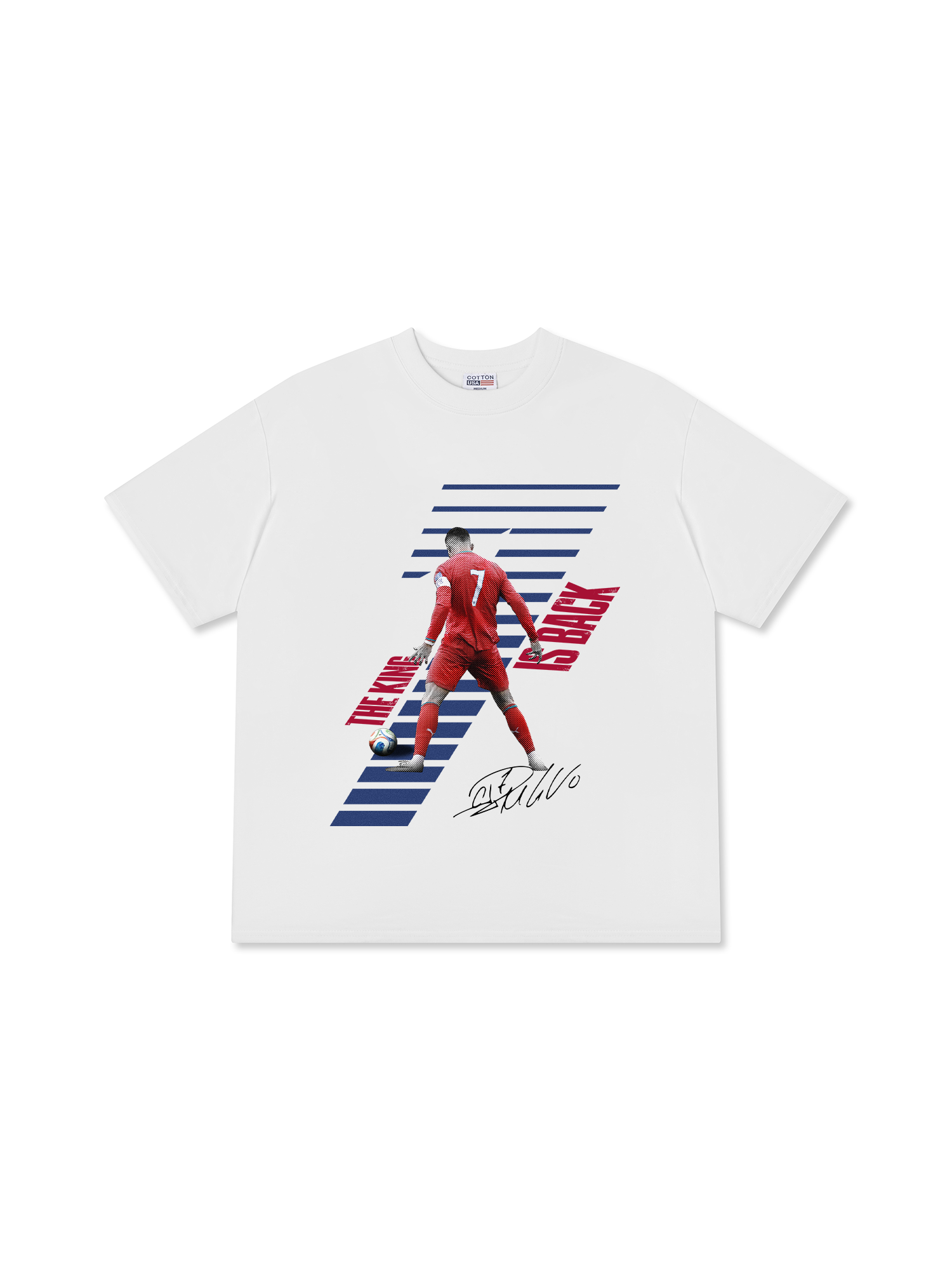 Áo Thun Relaxed Fit The King Is Back