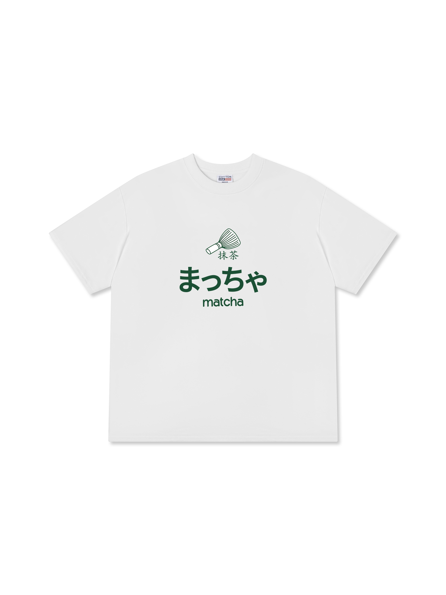 Áo Thun Relaxed Fit Matcha