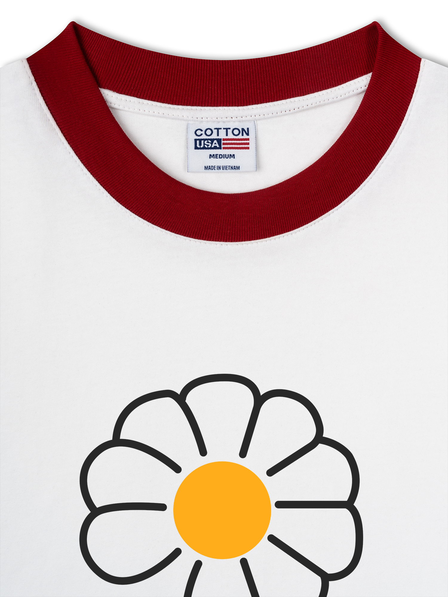 Áo Thun Ringer Relaxed Fit GD Daisy Ubermensch