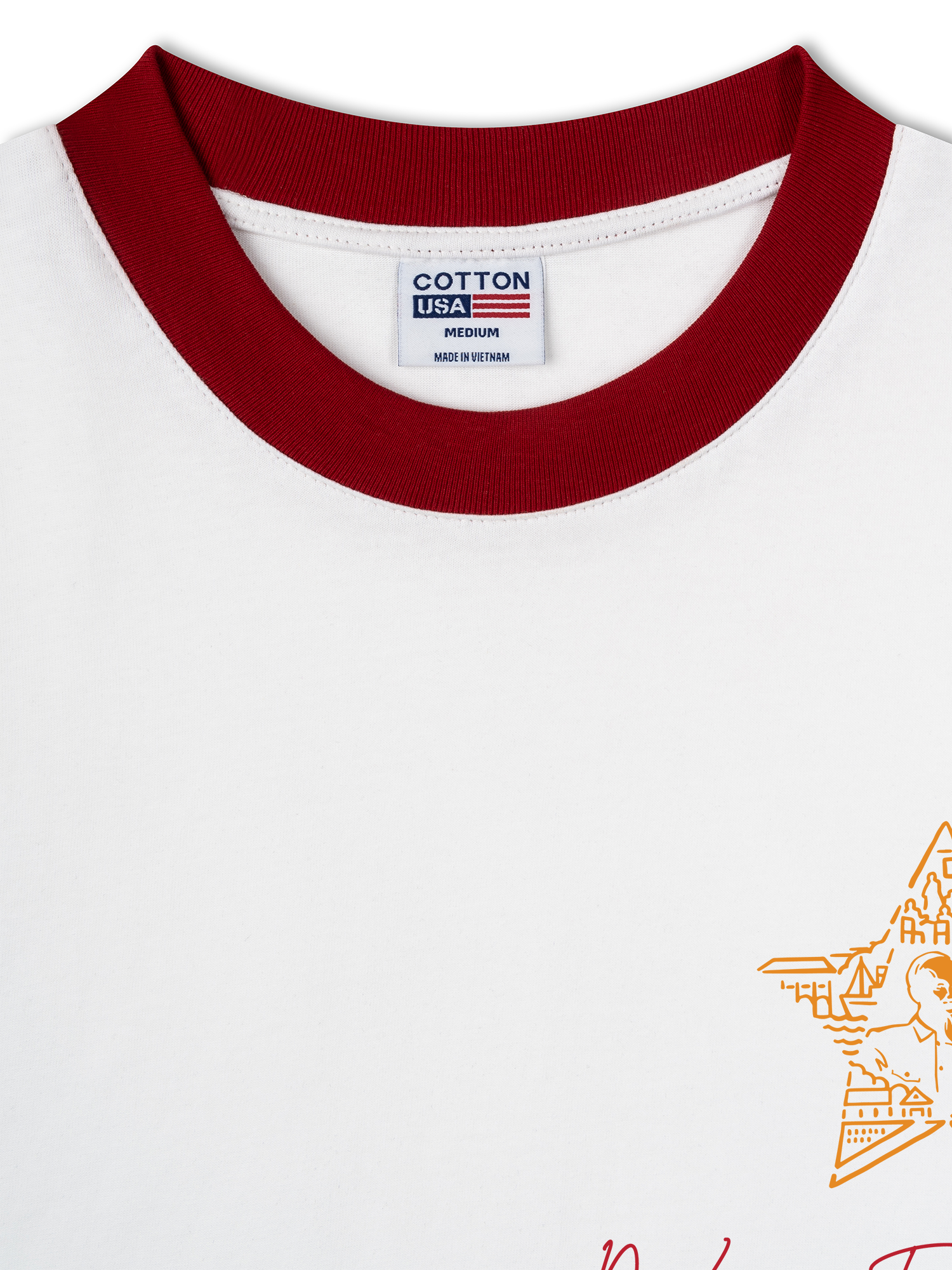 Áo Thun Ringer Relaxed Fit Quốc Khánh 02.09