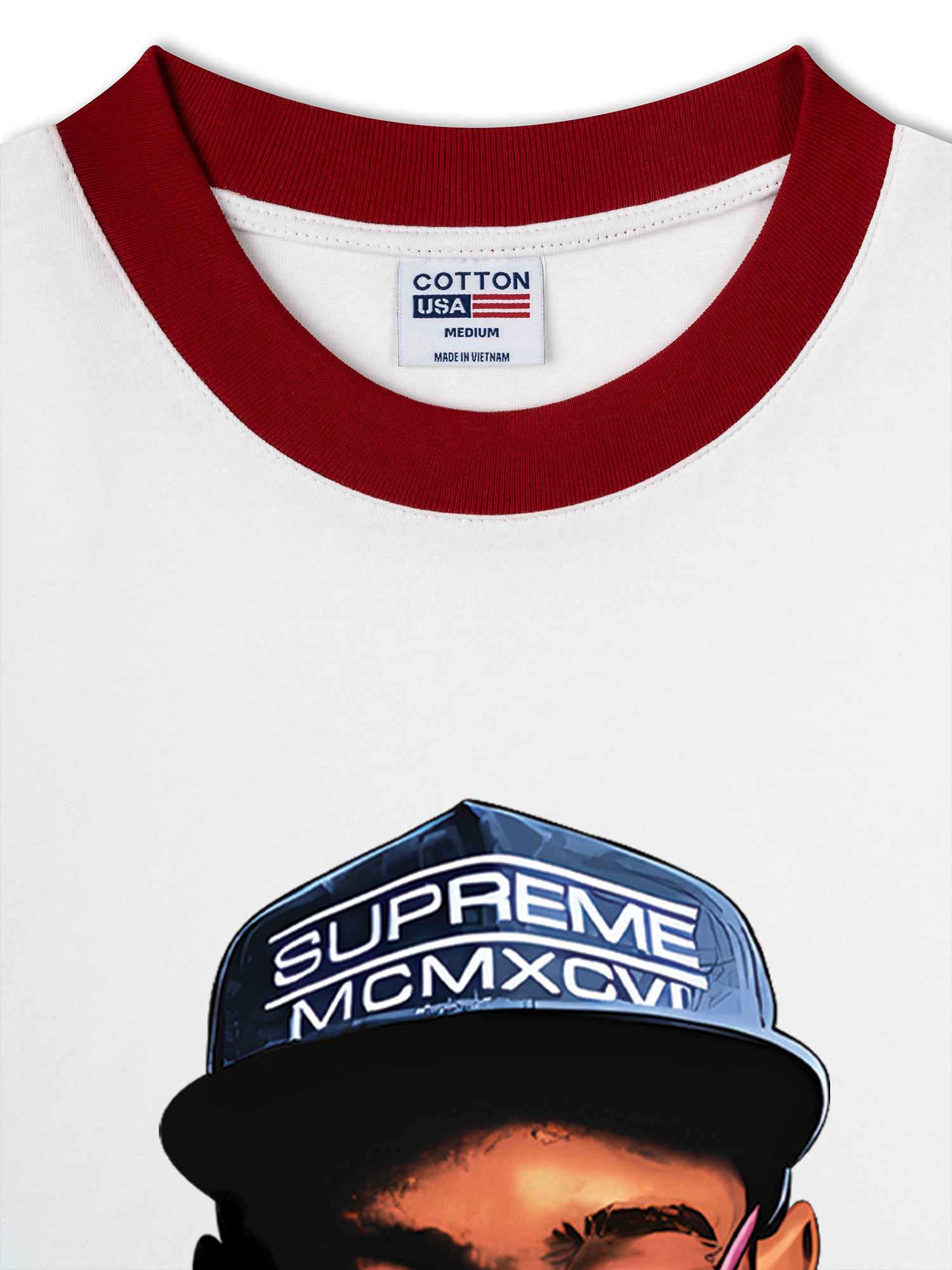 Áo Thun Ringer Relaxed Fit Call Me When You Get Lost Tyler