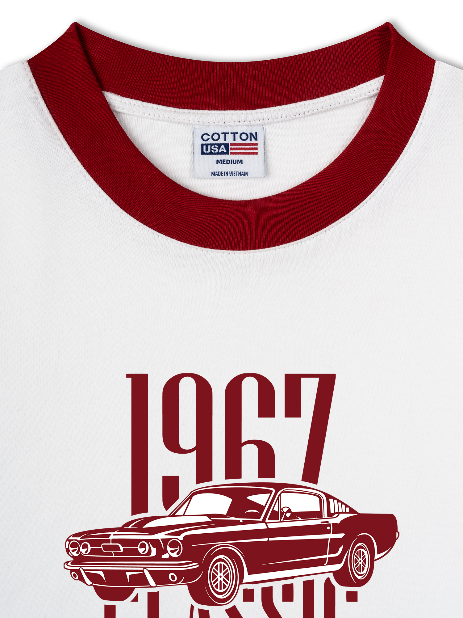 Áo Thun Ringer Relaxed Fit 1967 Classic