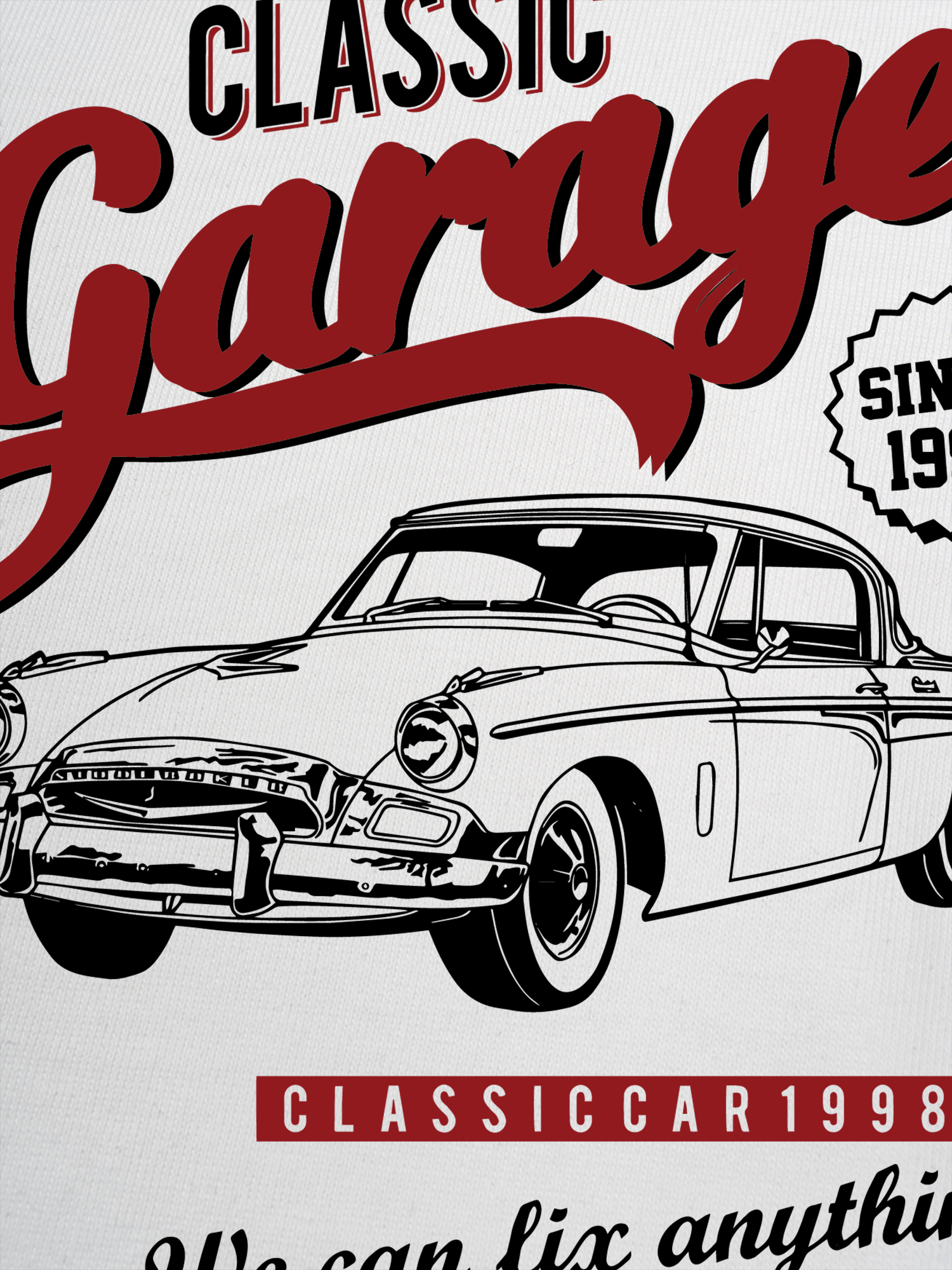 Áo Thun Ringer Relaxed Fit Classic Garage