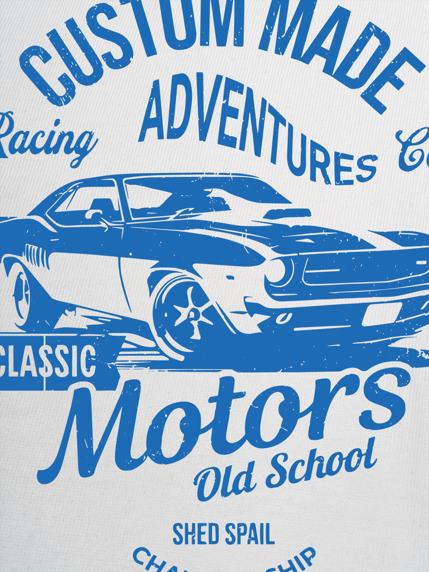 Áo Thun Ringer Relaxed Fit Classic Motors Old School