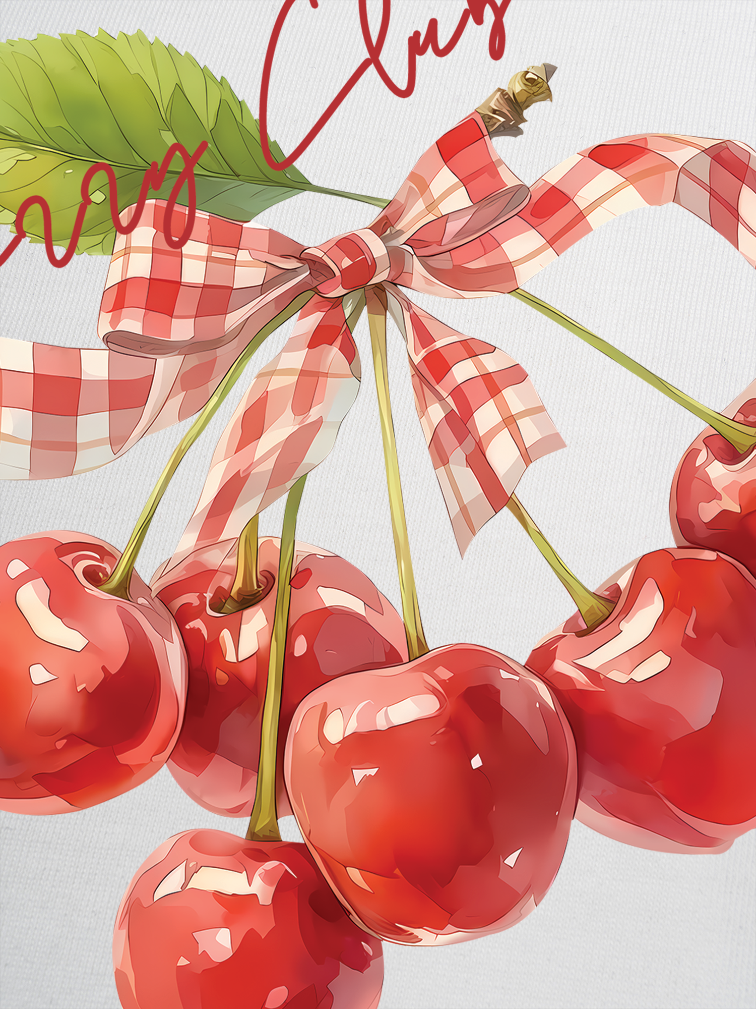 Áo Thun Ringer Relaxed Fit Cherry Red Cherry Club