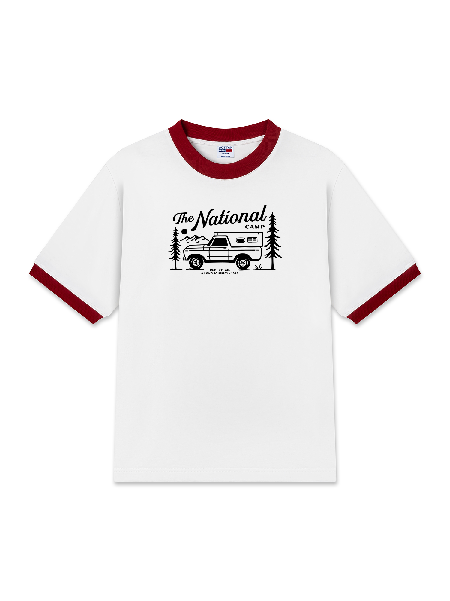 Áo Thun Ringer Relaxed Fit The National Camp