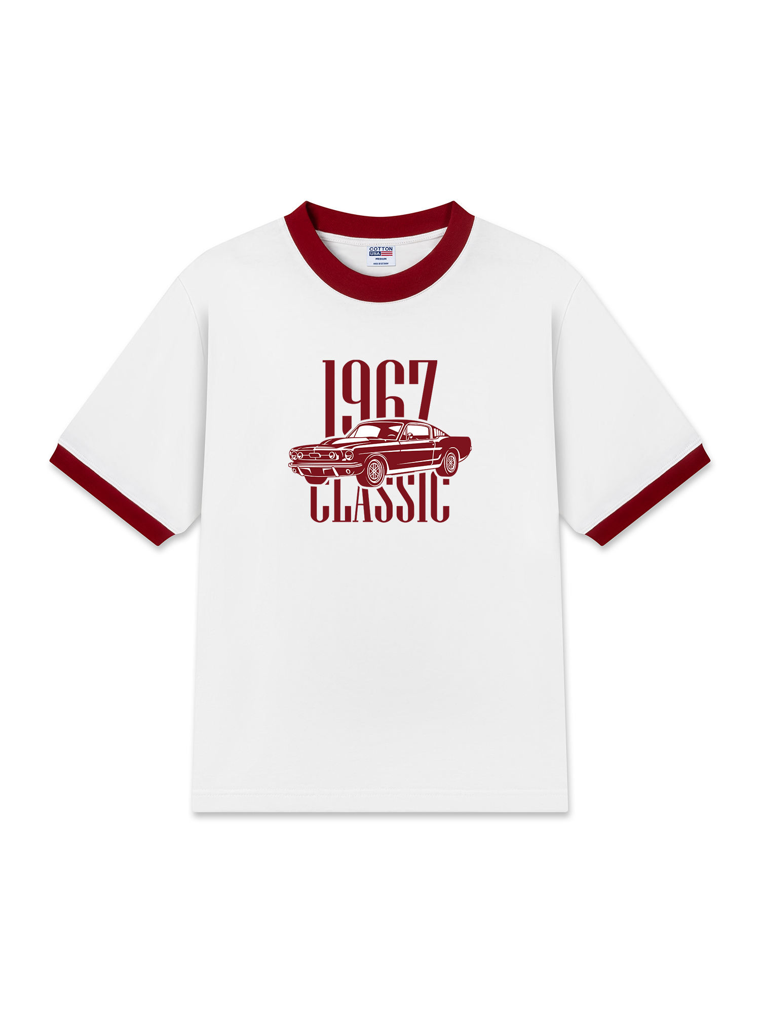 Áo Thun Ringer Relaxed Fit 1967 Classic