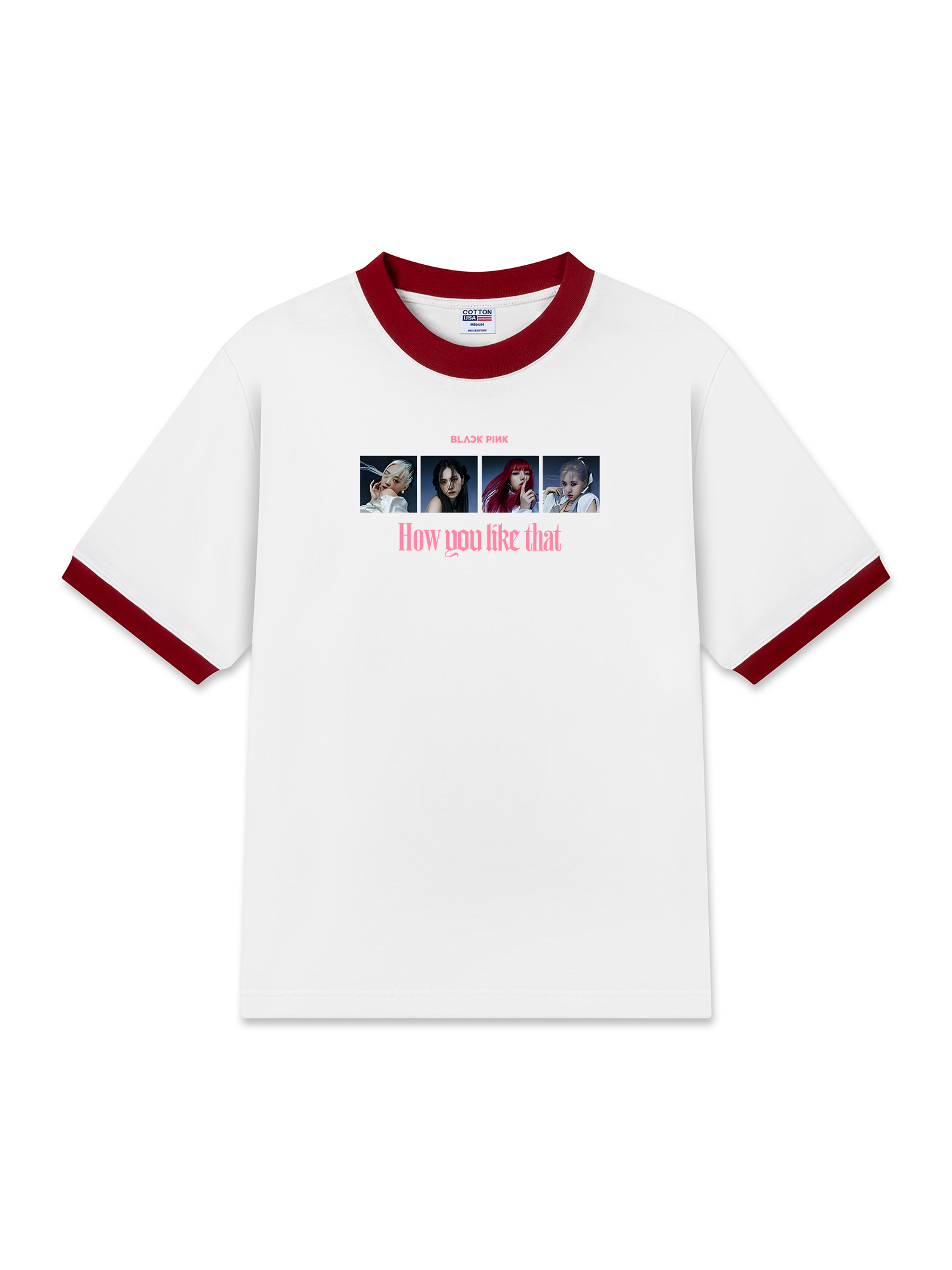 Áo Thun Ringer Relaxed Fit Idols How You Like That