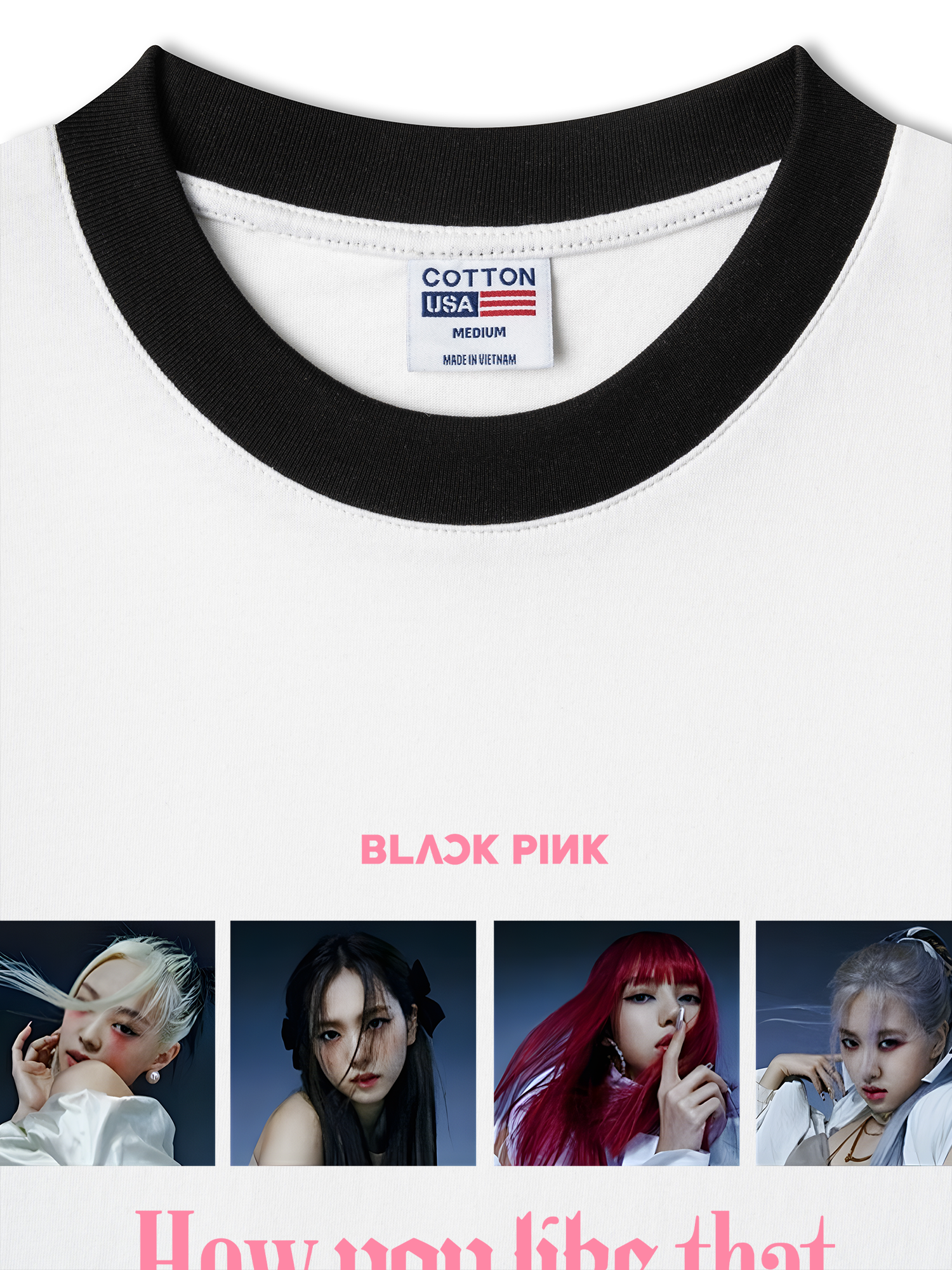 Áo Thun Ringer Relaxed Fit Idols How You Like That